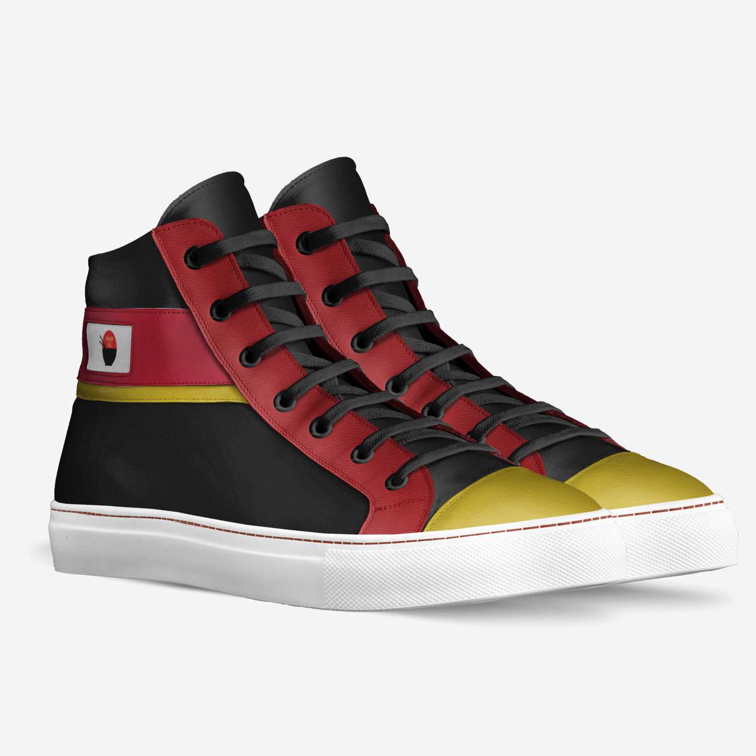 Anomali custom made in Italy shoes by Jawaun Ervin | Double view