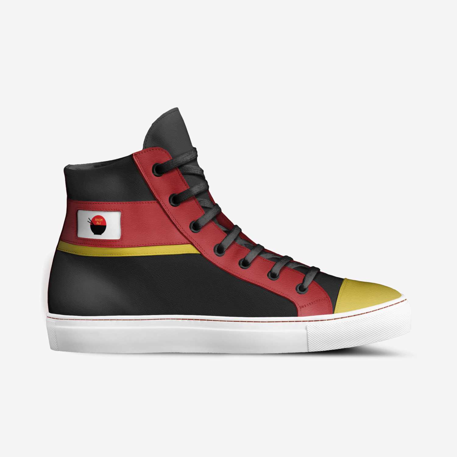 Anomali custom made in Italy shoes by Jawaun Ervin | Side view