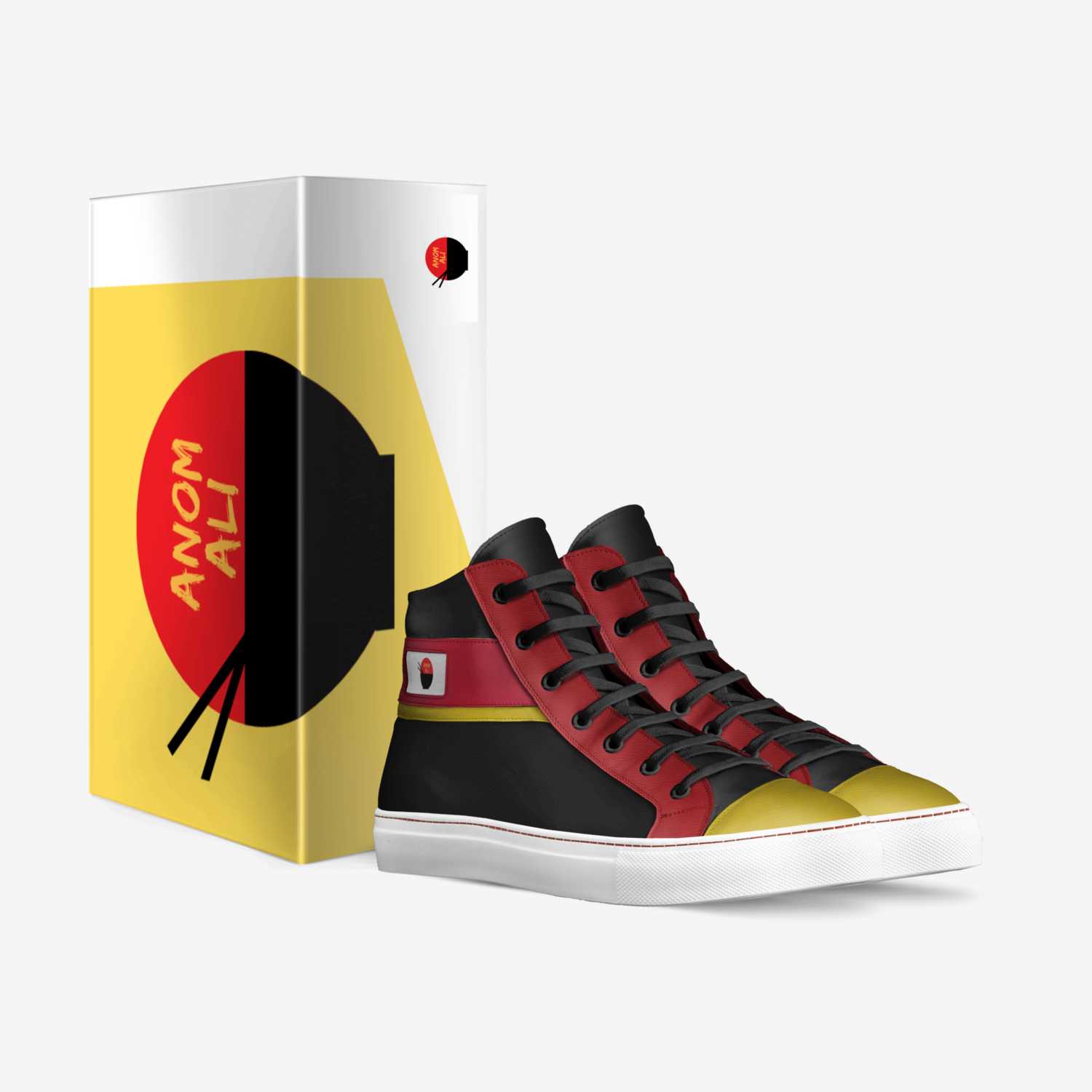 Anomali custom made in Italy shoes by Jawaun Ervin | Box view
