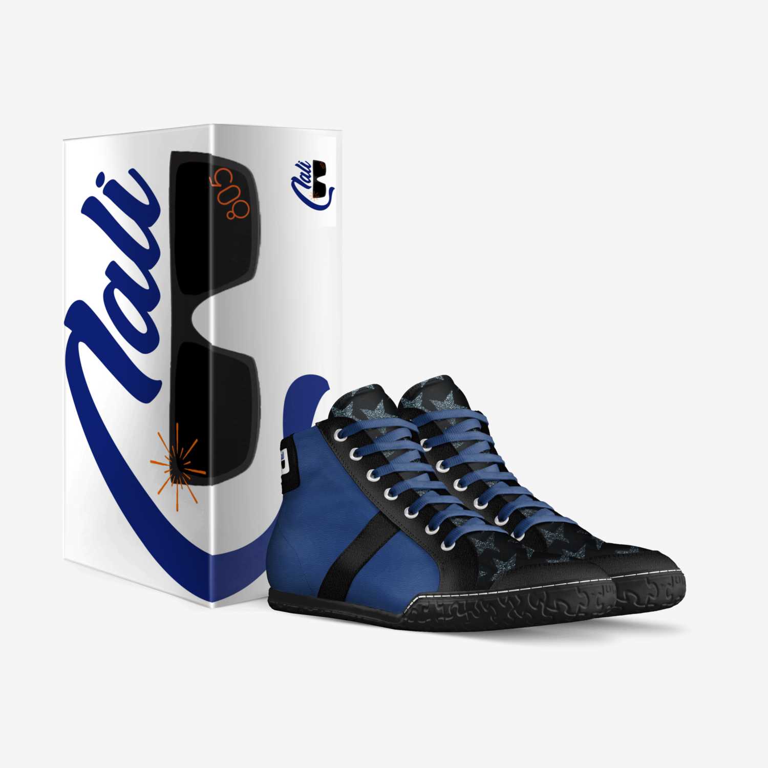 Cali Classic 5 custom made in Italy shoes by Kevin Martin Jr. | Box view