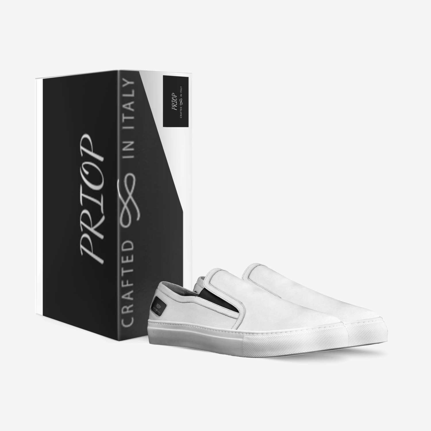 PRIOP custom made in Italy shoes by Wayne Riddick Jr | Box view