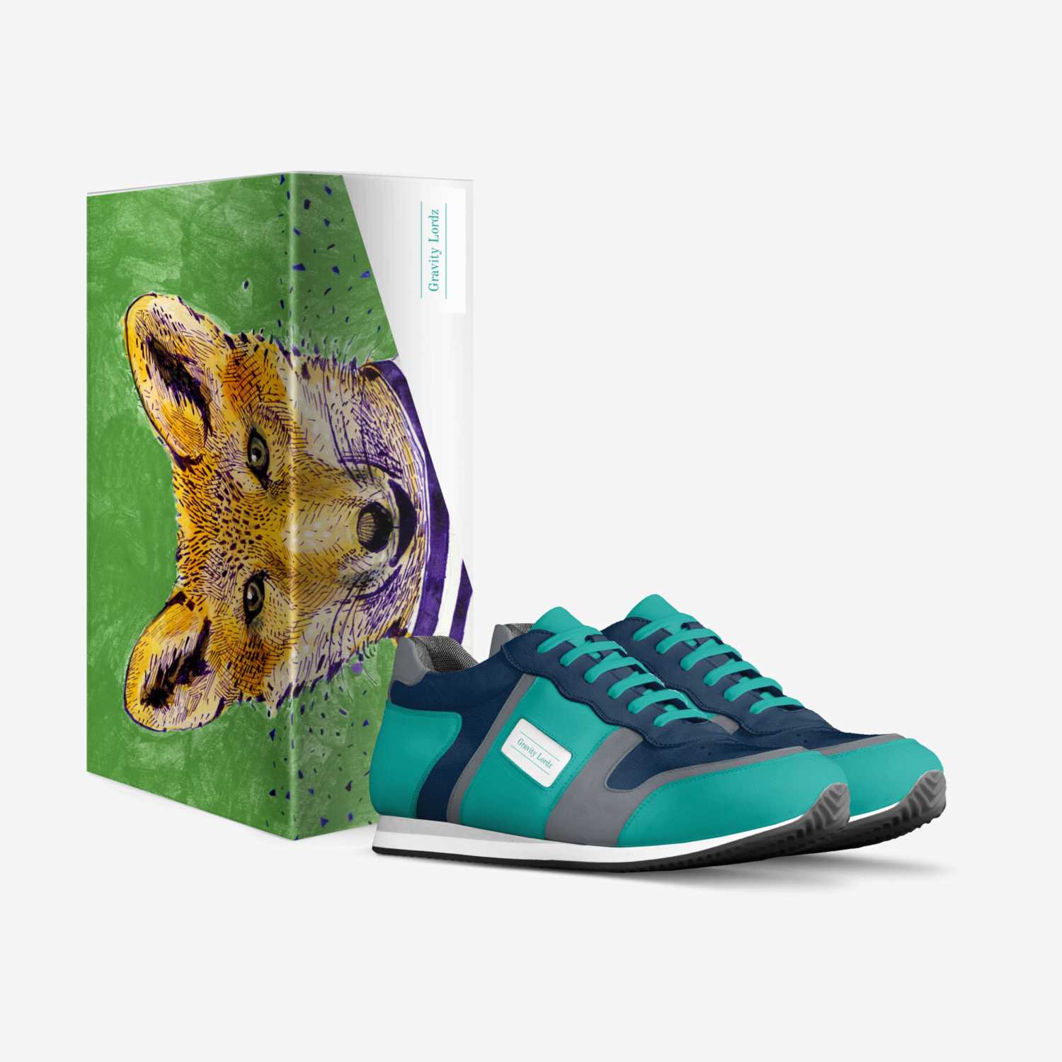 XEROCKS custom made in Italy shoes by Gravity Lordz | Box view