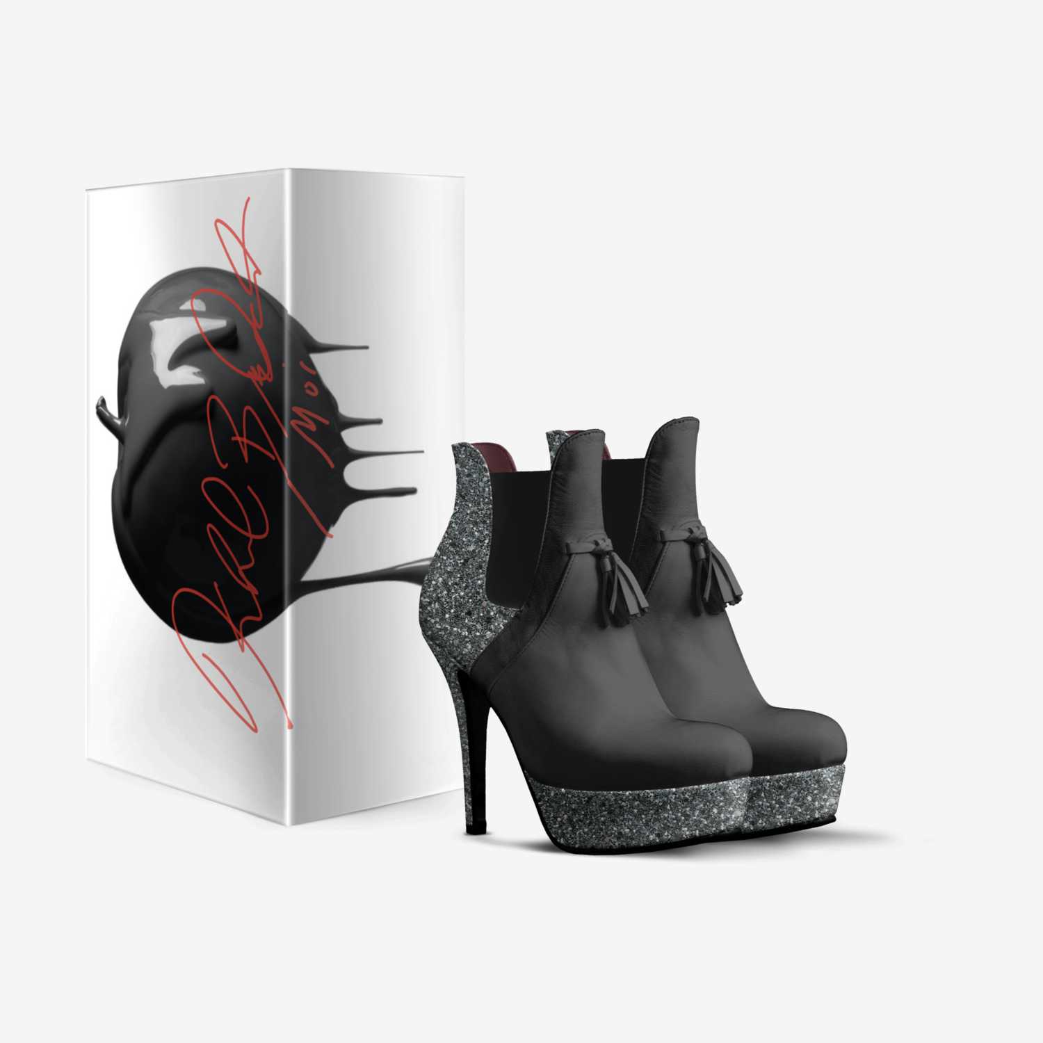 K. Bshaw custom made in Italy shoes by Khalid Bradshaw | Box view