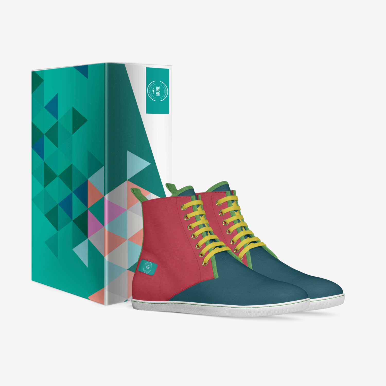 MUNE custom made in Italy shoes by Sibusiso Ngobeni | Box view