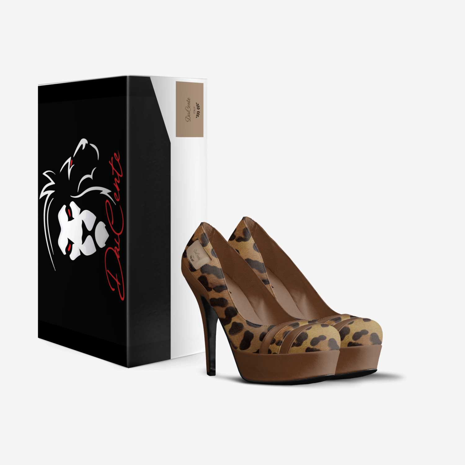 Faith custom made in Italy shoes by Candice Hackett | Box view