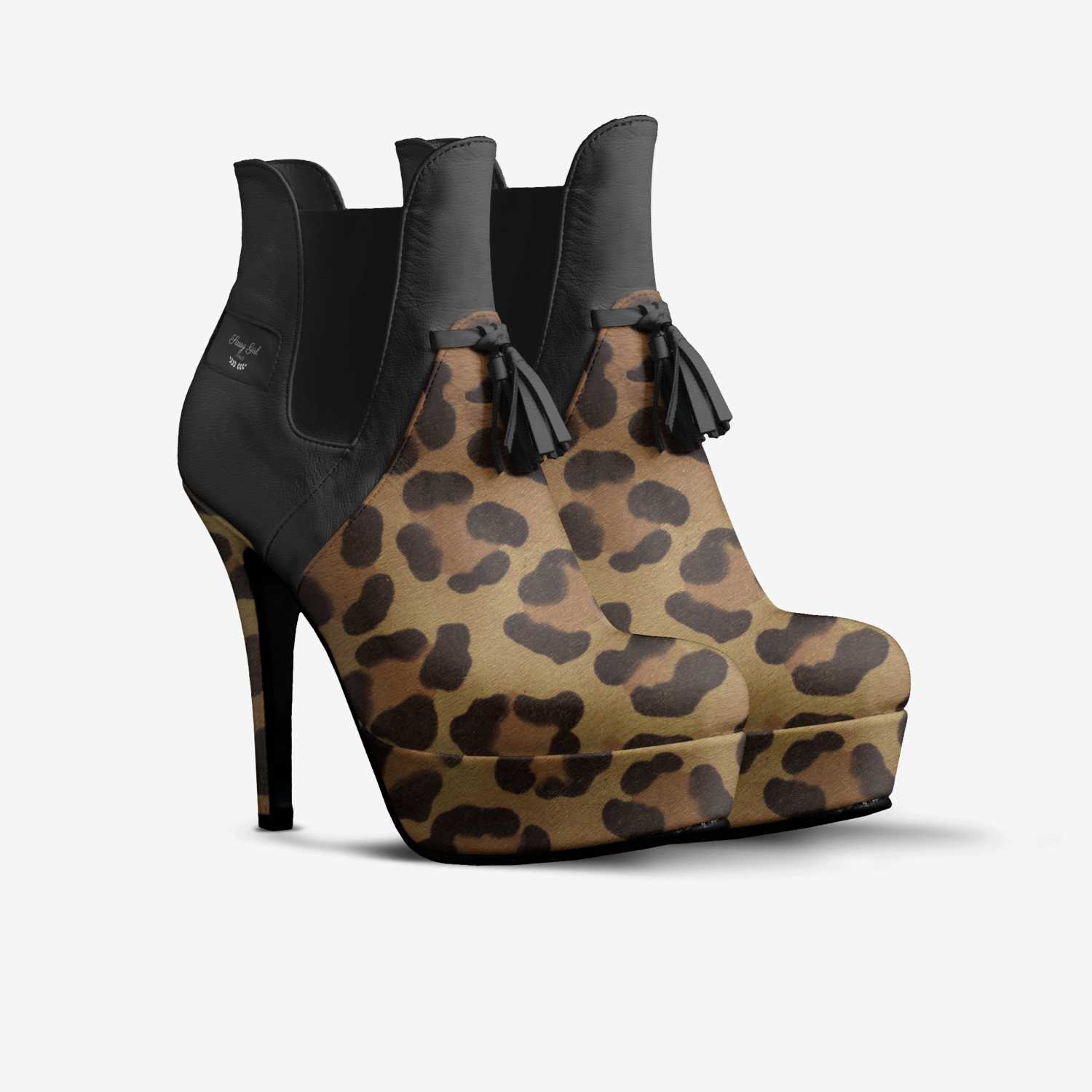 Sassy Girl custom made in Italy shoes by Tina Turner | Double view