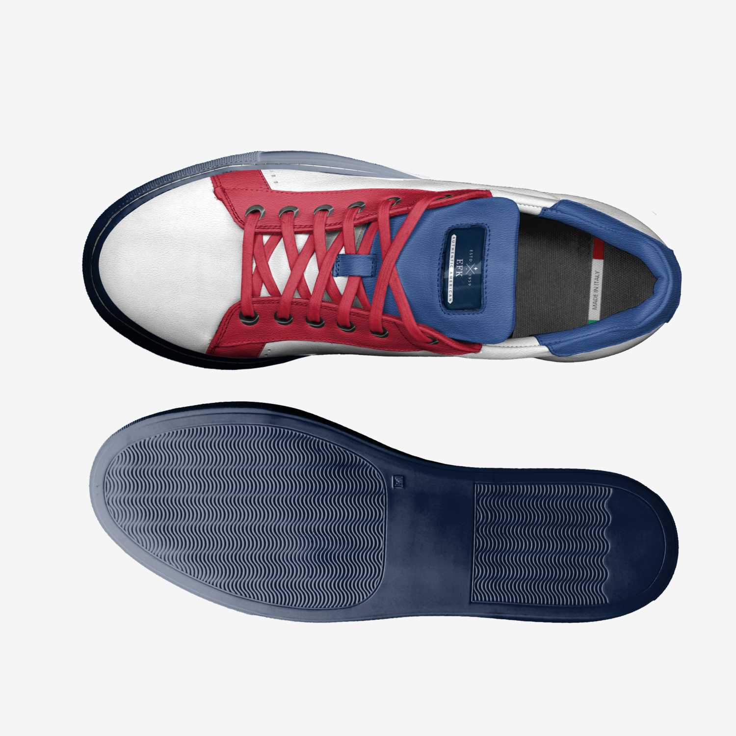EFK custom made in Italy shoes by E. F. Kelly | Top view