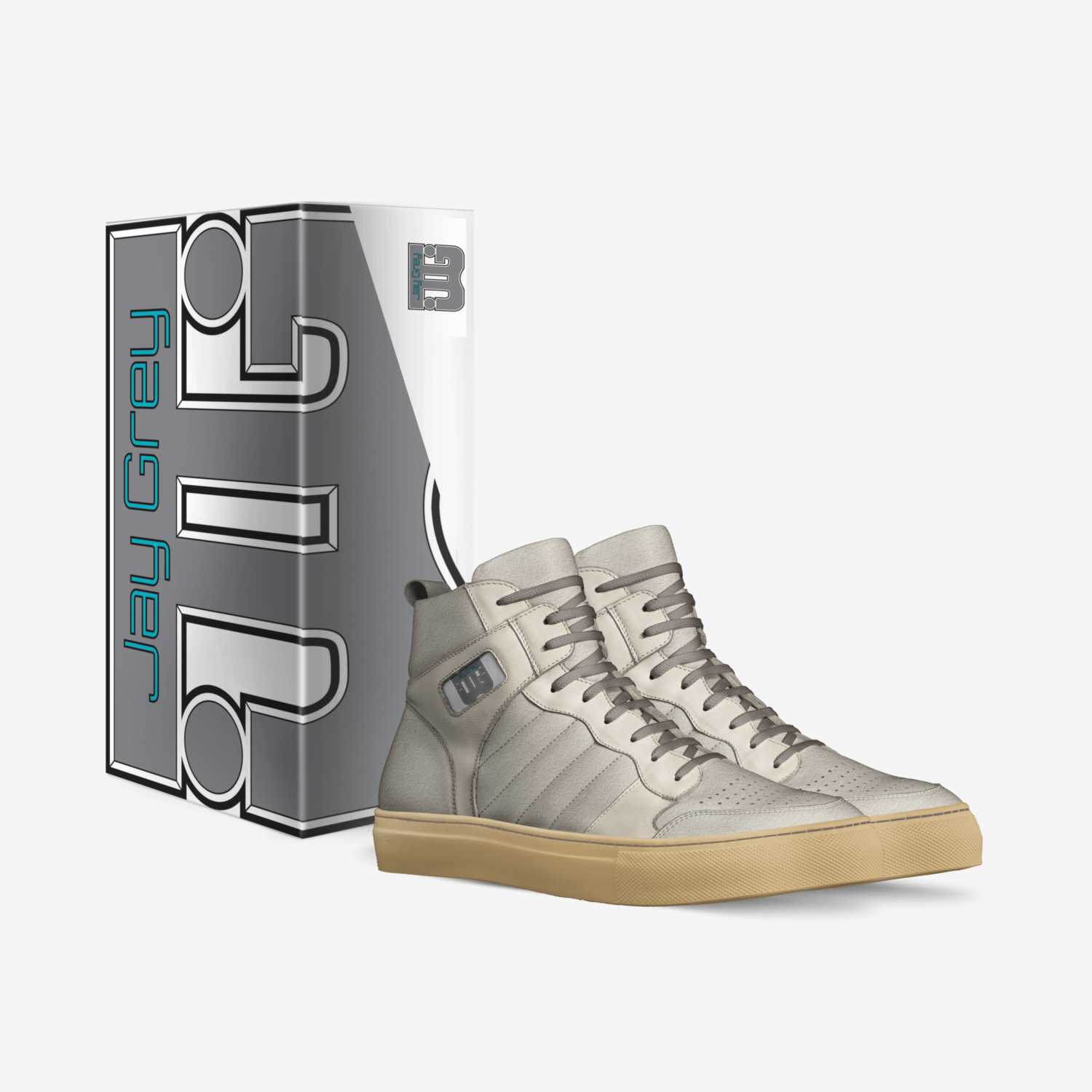 Jay Grey custom made in Italy shoes by Grey & Simms | Box view