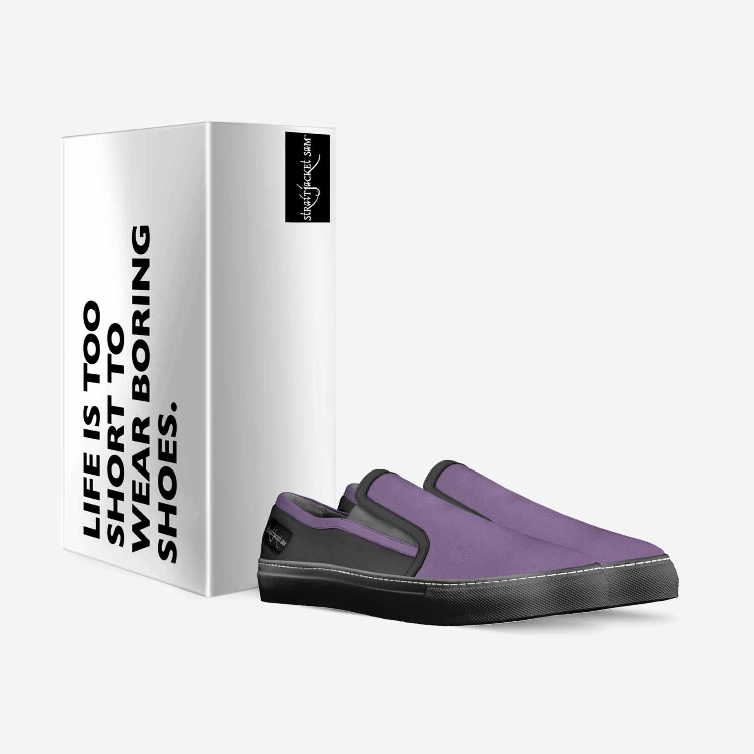 Straitjacket Sam custom made in Italy shoes by Rachael Carson | Box view