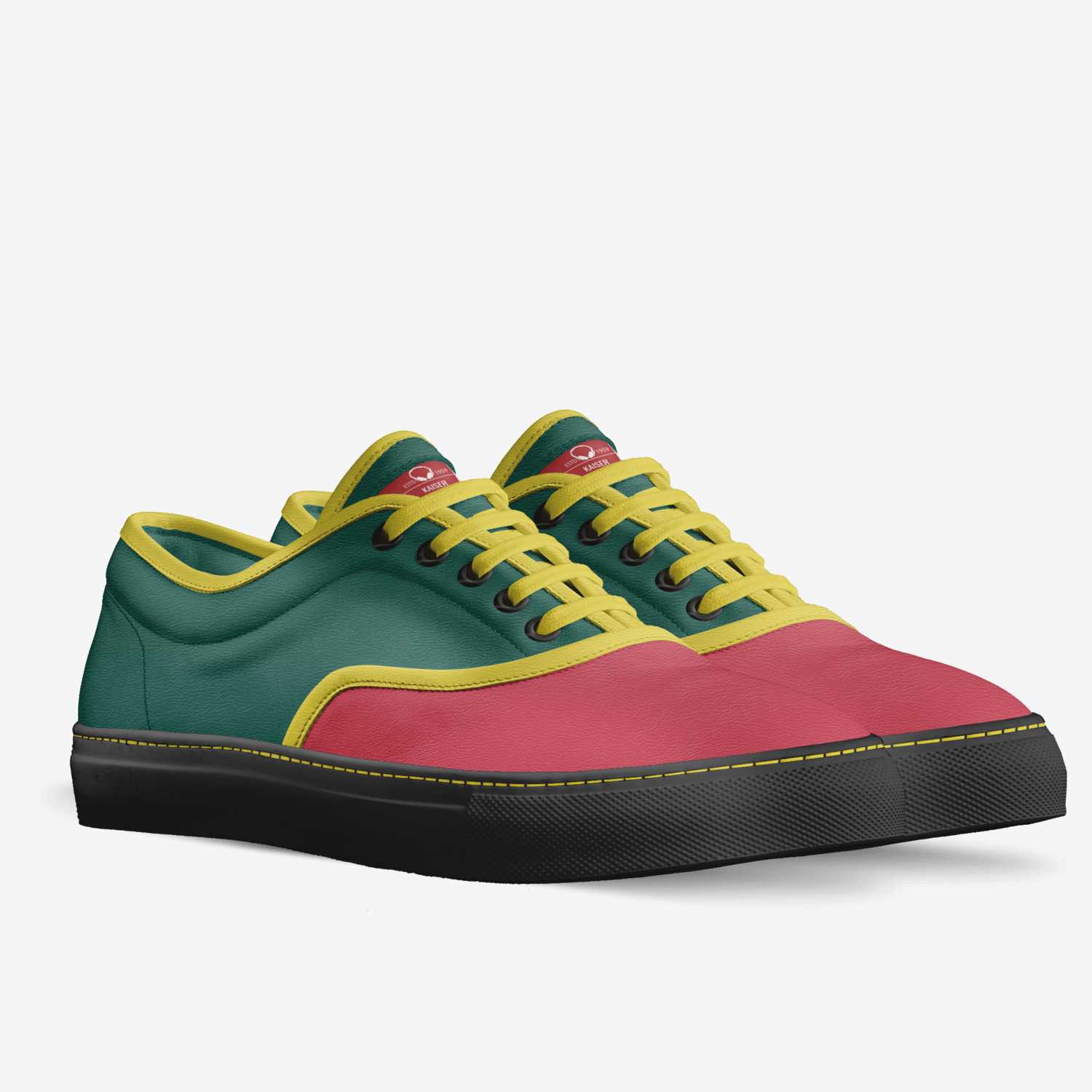 Kaiser custom made in Italy shoes by Nataniel Ramos | Double view