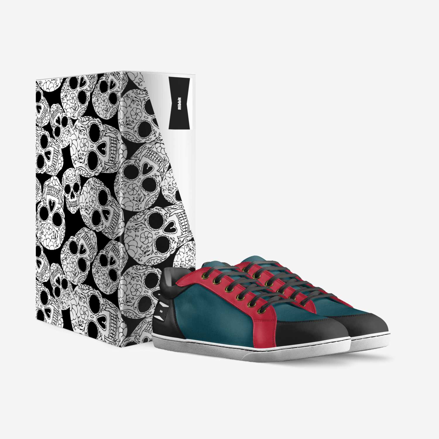 Ribbit custom made in Italy shoes by Nicholas Gates | Box view