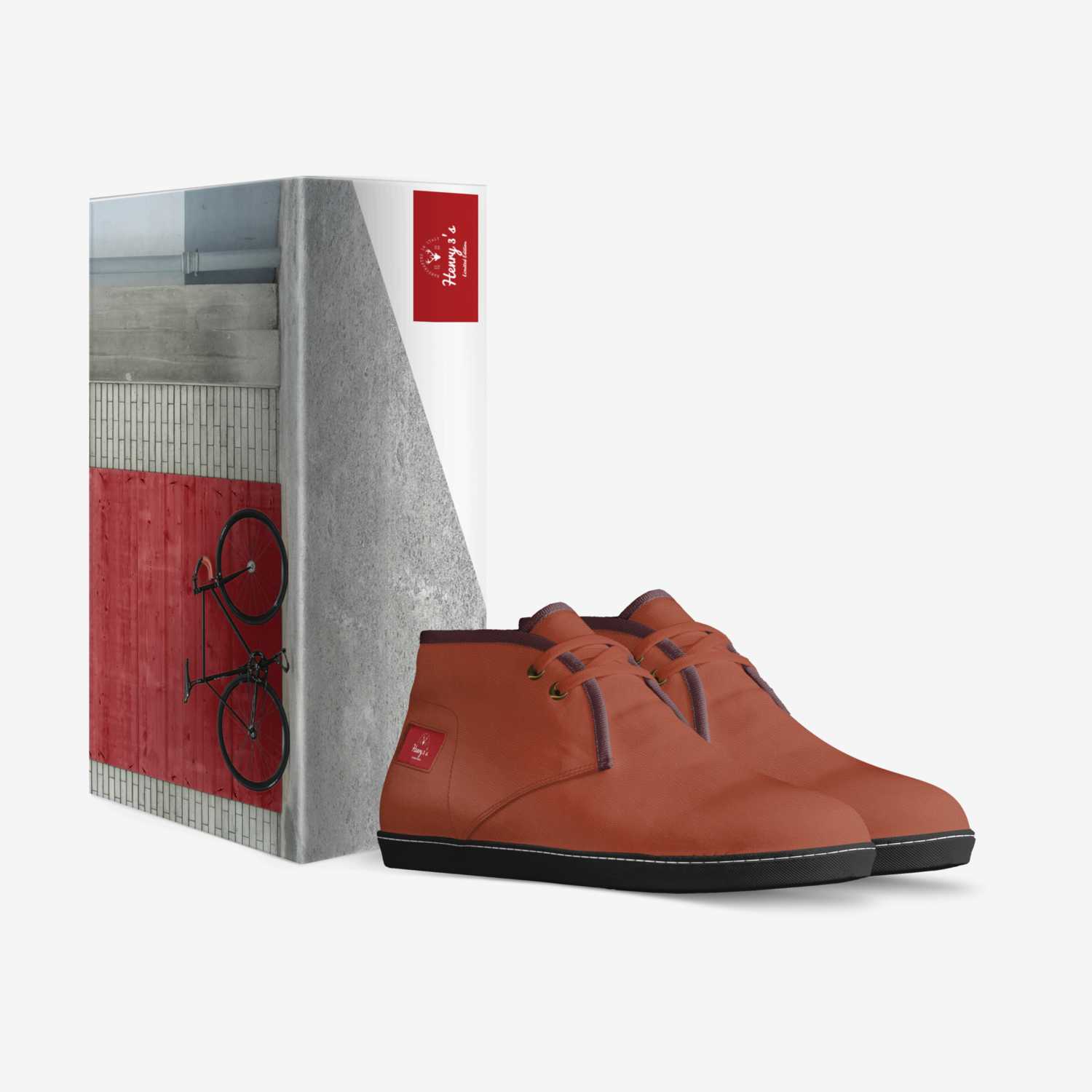 Henry 3's custom made in Italy shoes by Henry Arkwright | Box view