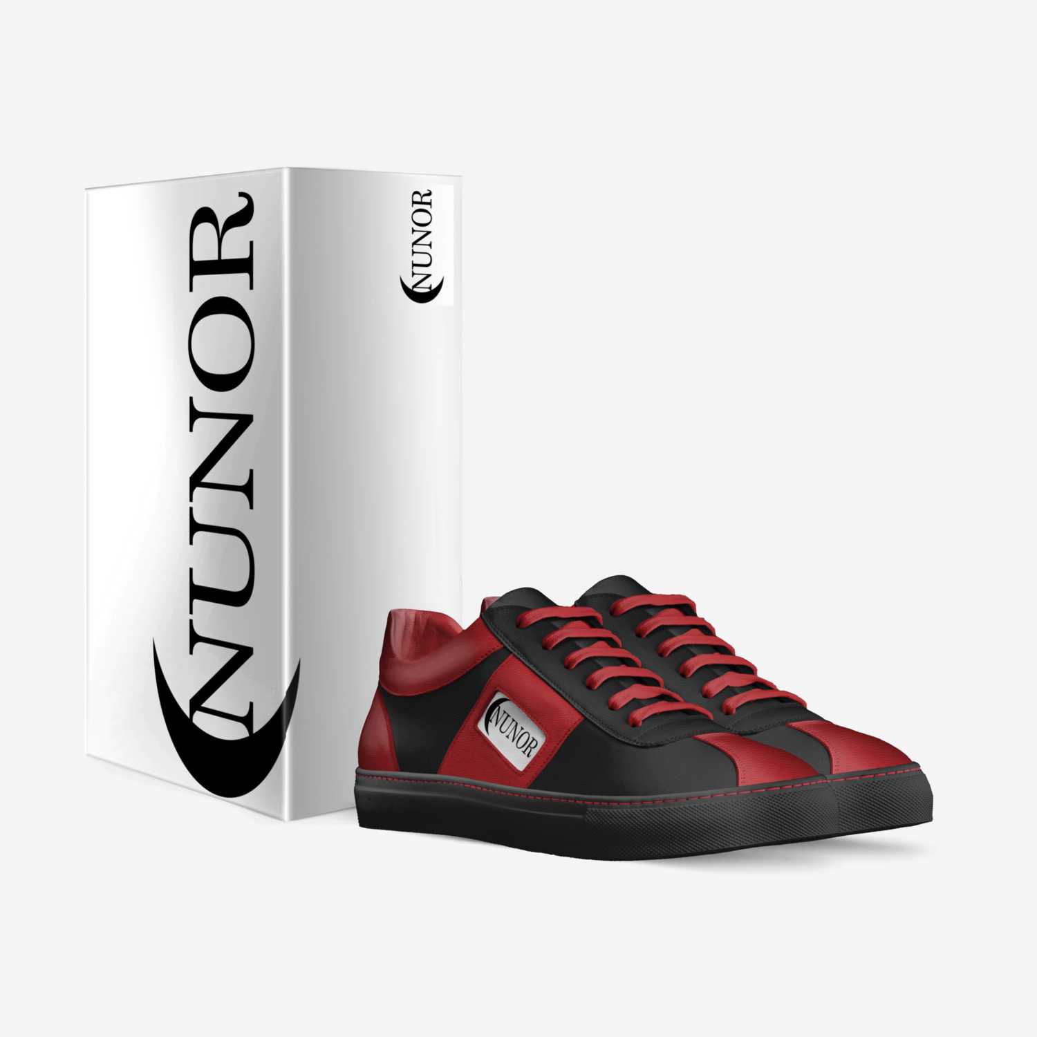 Nunor custom made in Italy shoes by Alfuquan Daniels | Box view