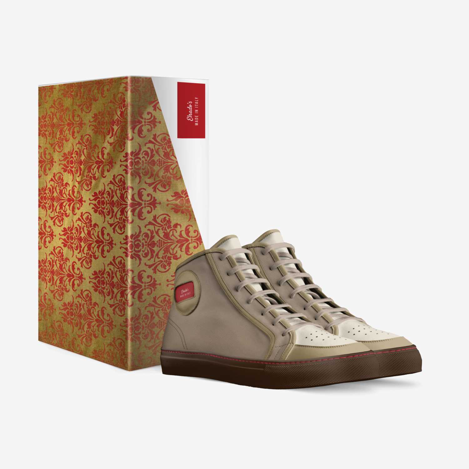 Elrado's custom made in Italy shoes by Elrado Telfer | Box view
