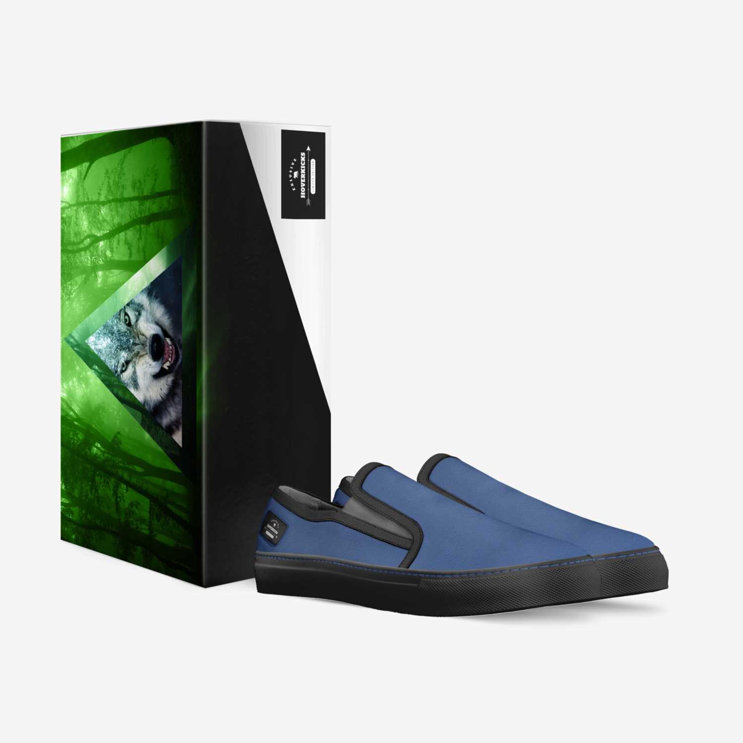 Hoverkicks custom made in Italy shoes by Chris Lauderdale | Box view