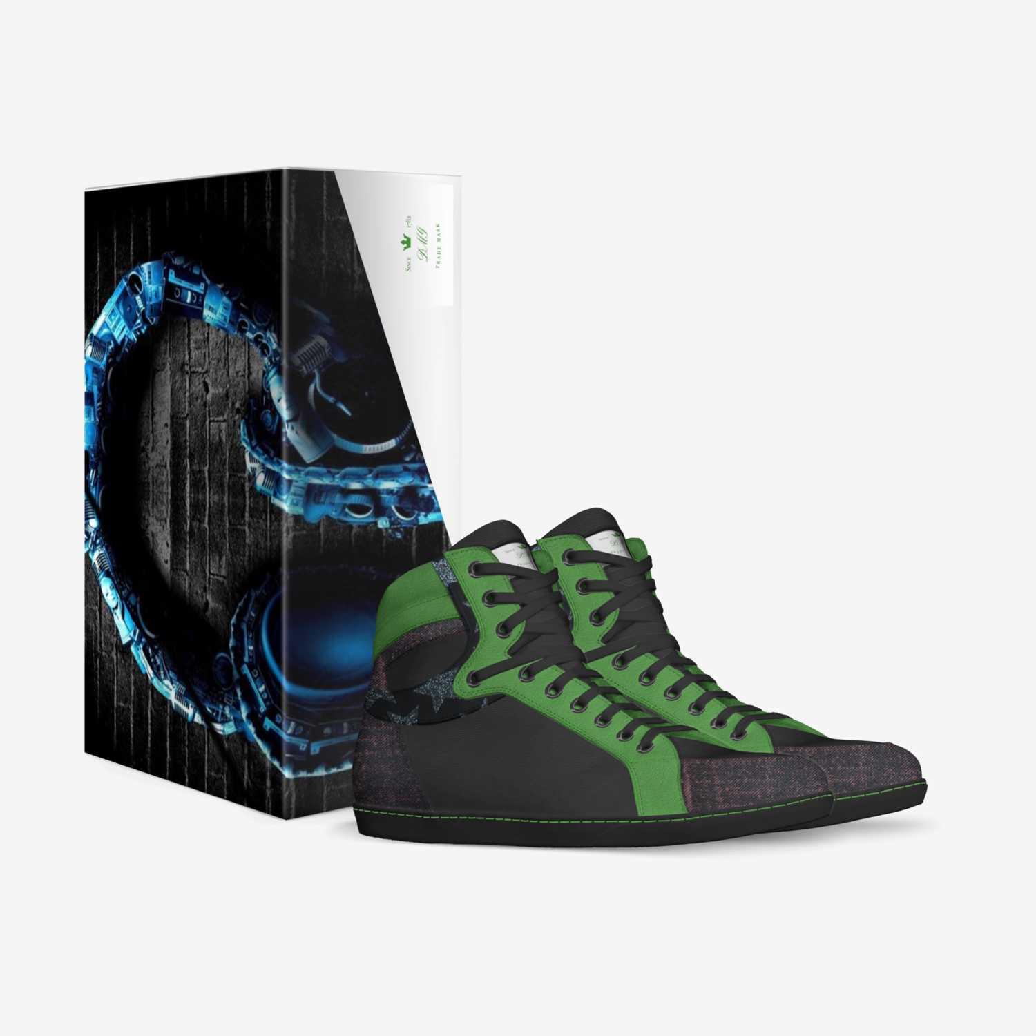 DMG custom made in Italy shoes by Darnell Garcia | Box view