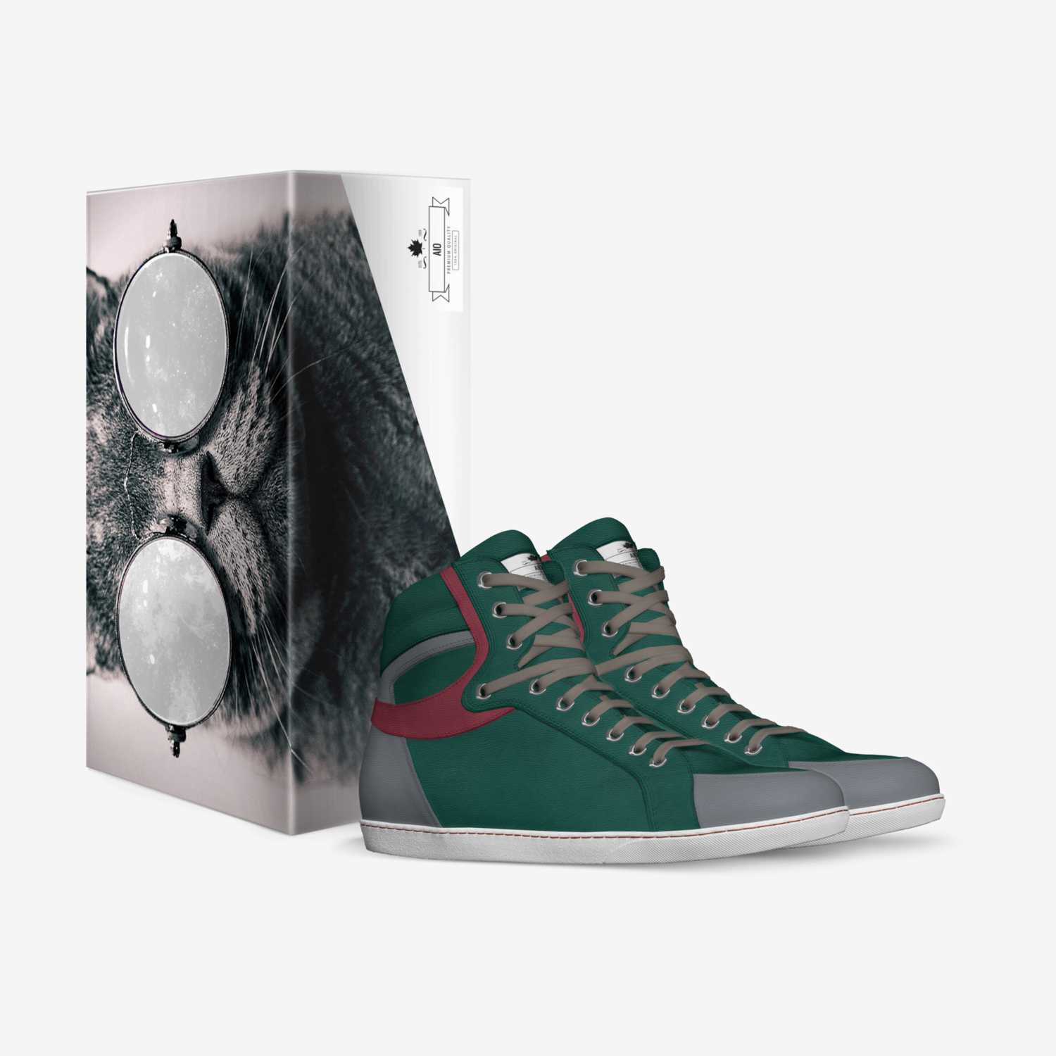 aio custom made in Italy shoes by Nani Oniani | Box view
