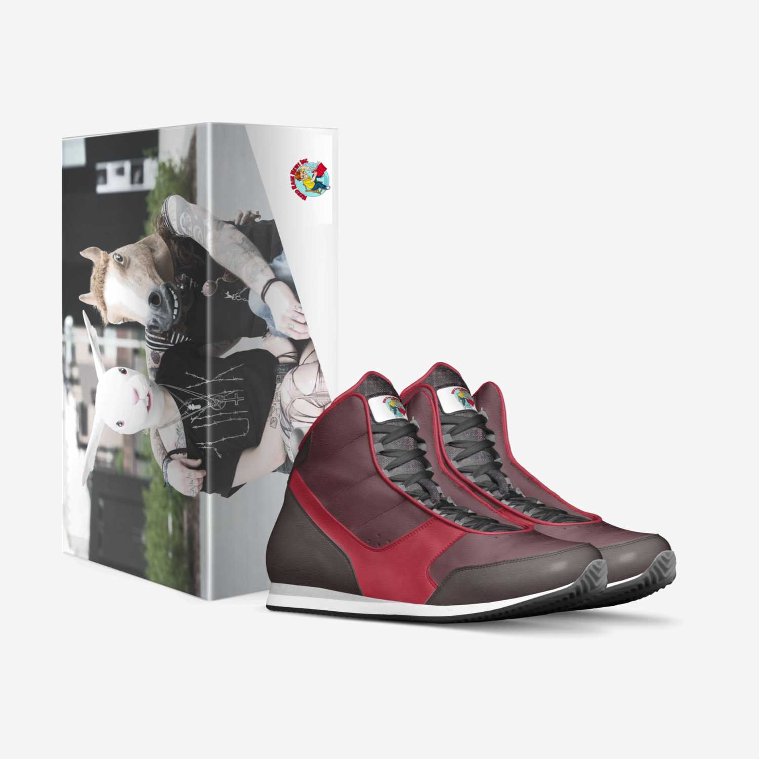 Nerd Awakening custom made in Italy shoes by Steve Wollett | Box view