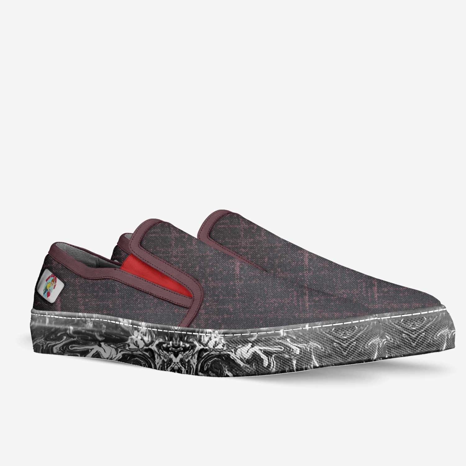 Nerd Living custom made in Italy shoes by Steve Wollett | Double view