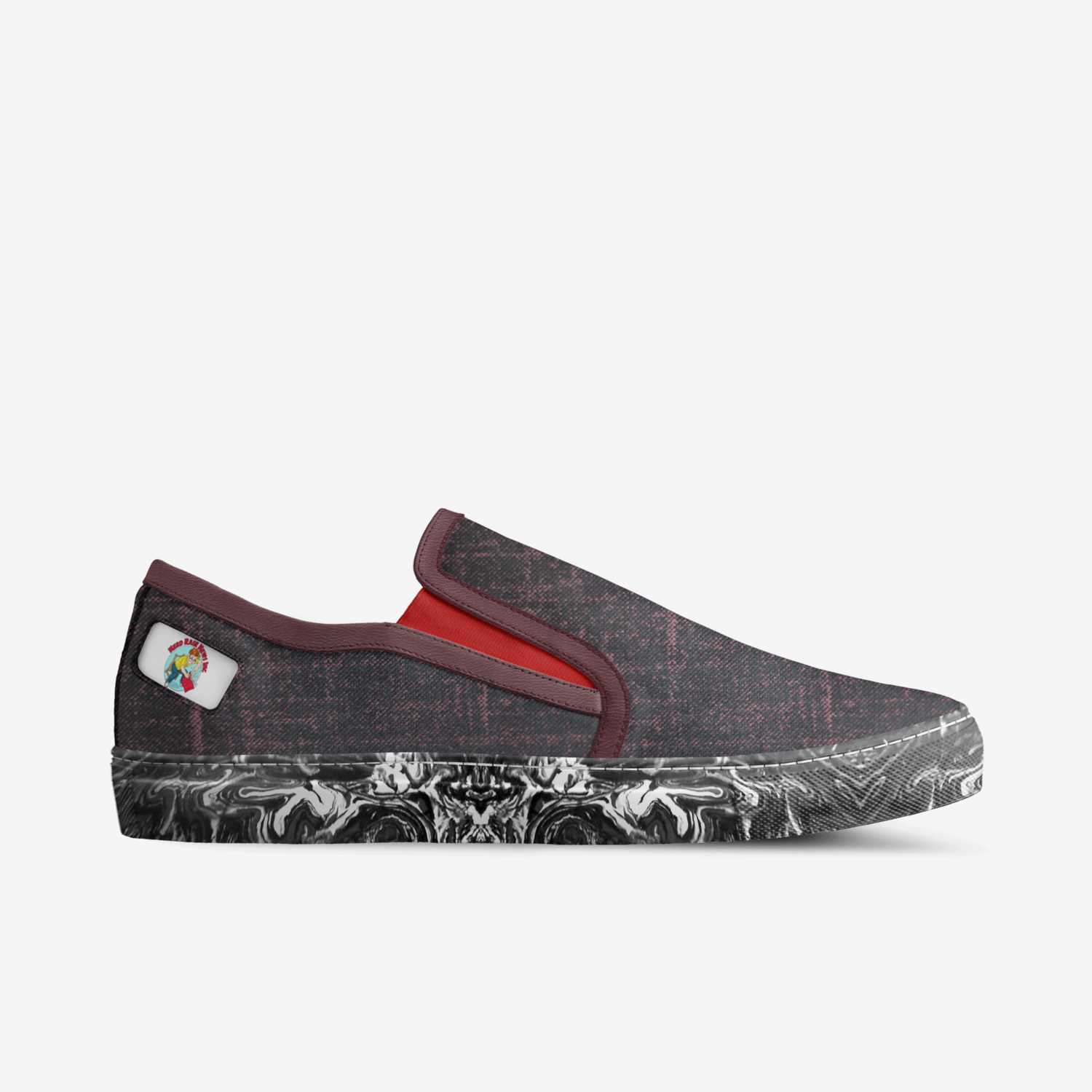 Nerd Living custom made in Italy shoes by Steve Wollett | Side view