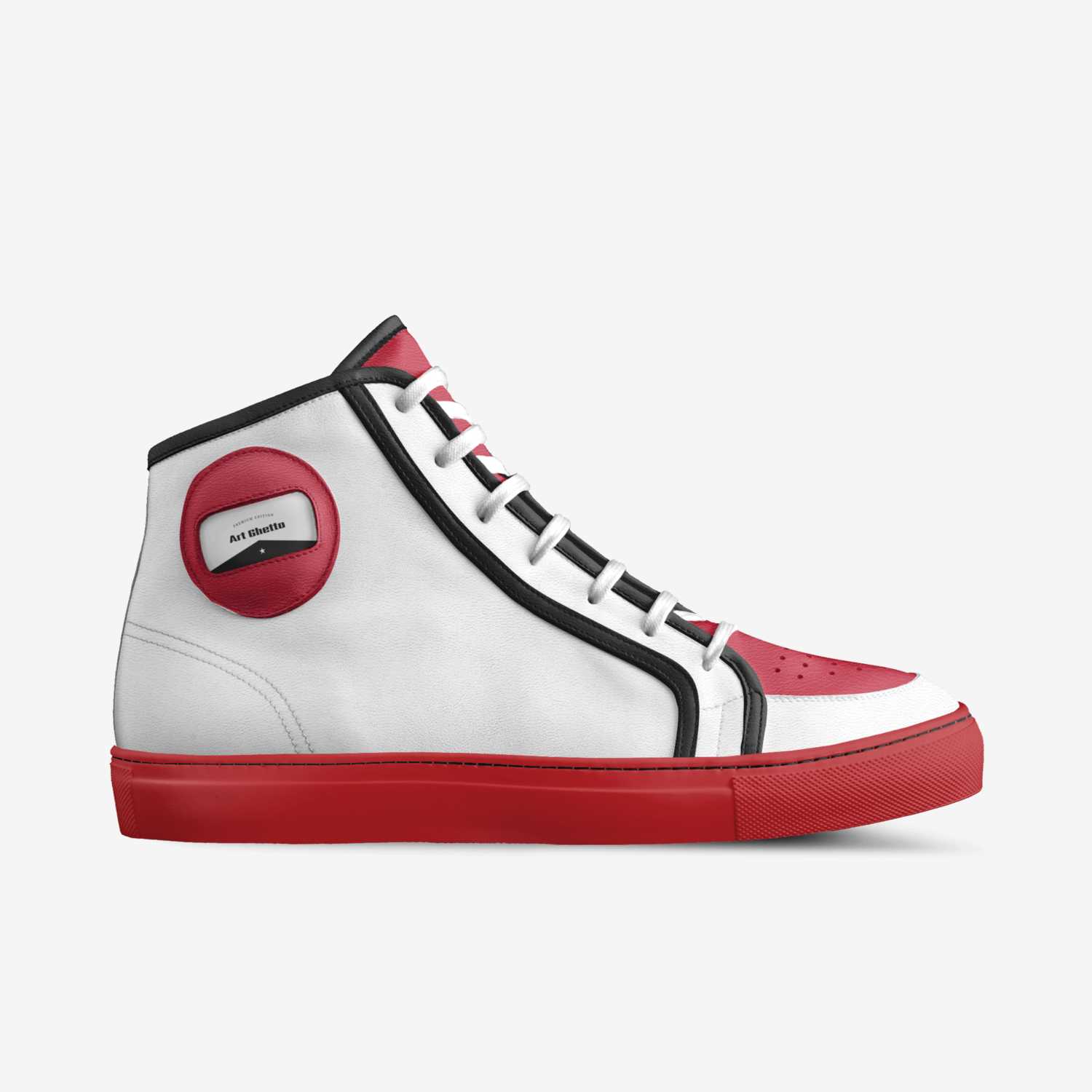 Art Ghetto custom made in Italy shoes by Christopher Buchanan El | Side view