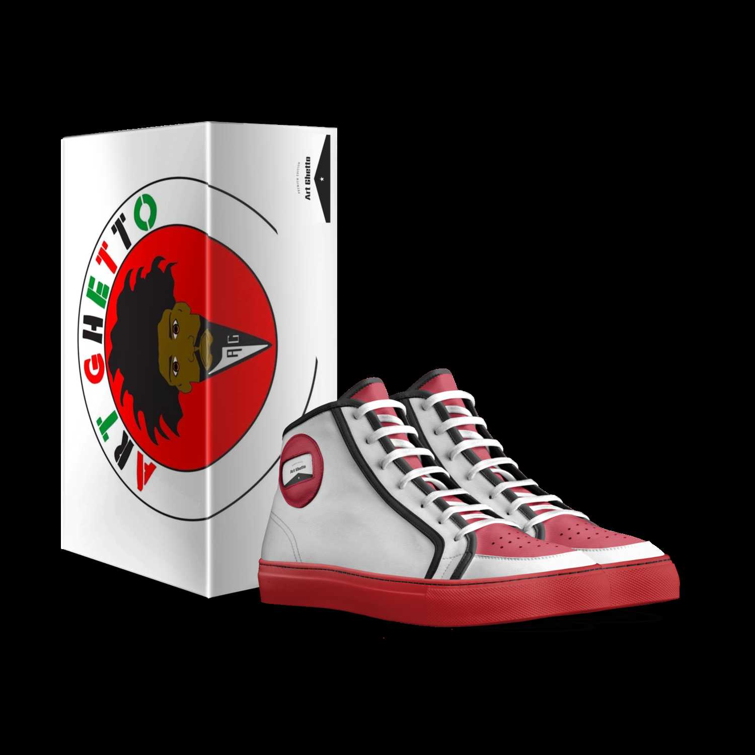 Art Ghetto A Custom Shoe concept by Christopher Buchanan El