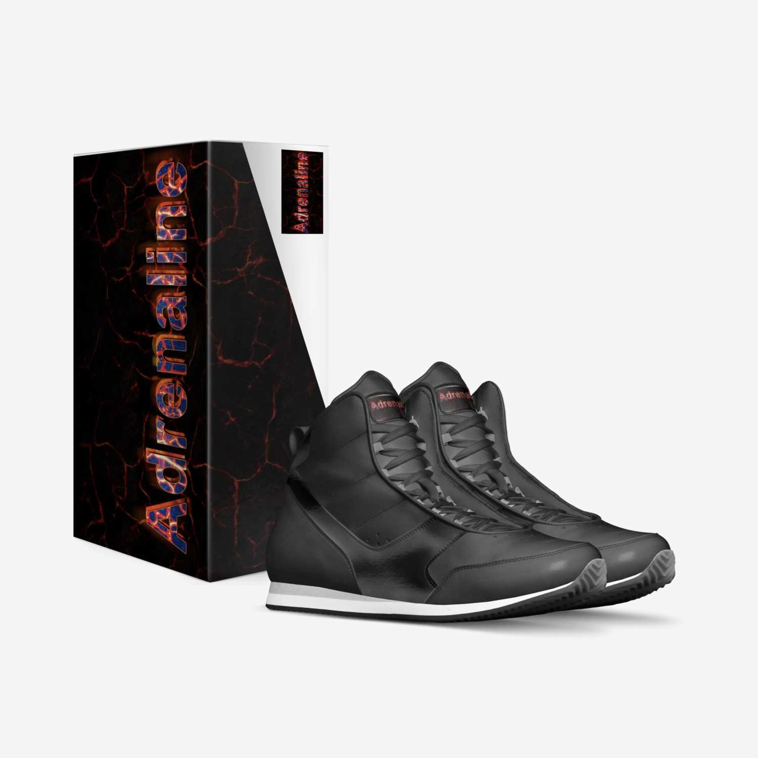 ADRENALINE  custom made in Italy shoes by Larry Tha Volkano | Box view