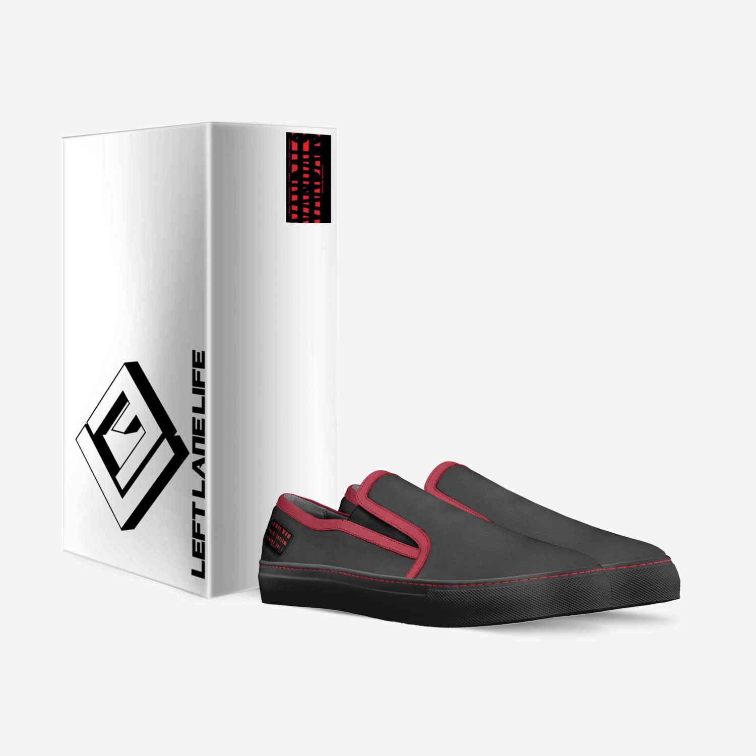 VANDALS custom made in Italy shoes by Necca Seamora | Box view