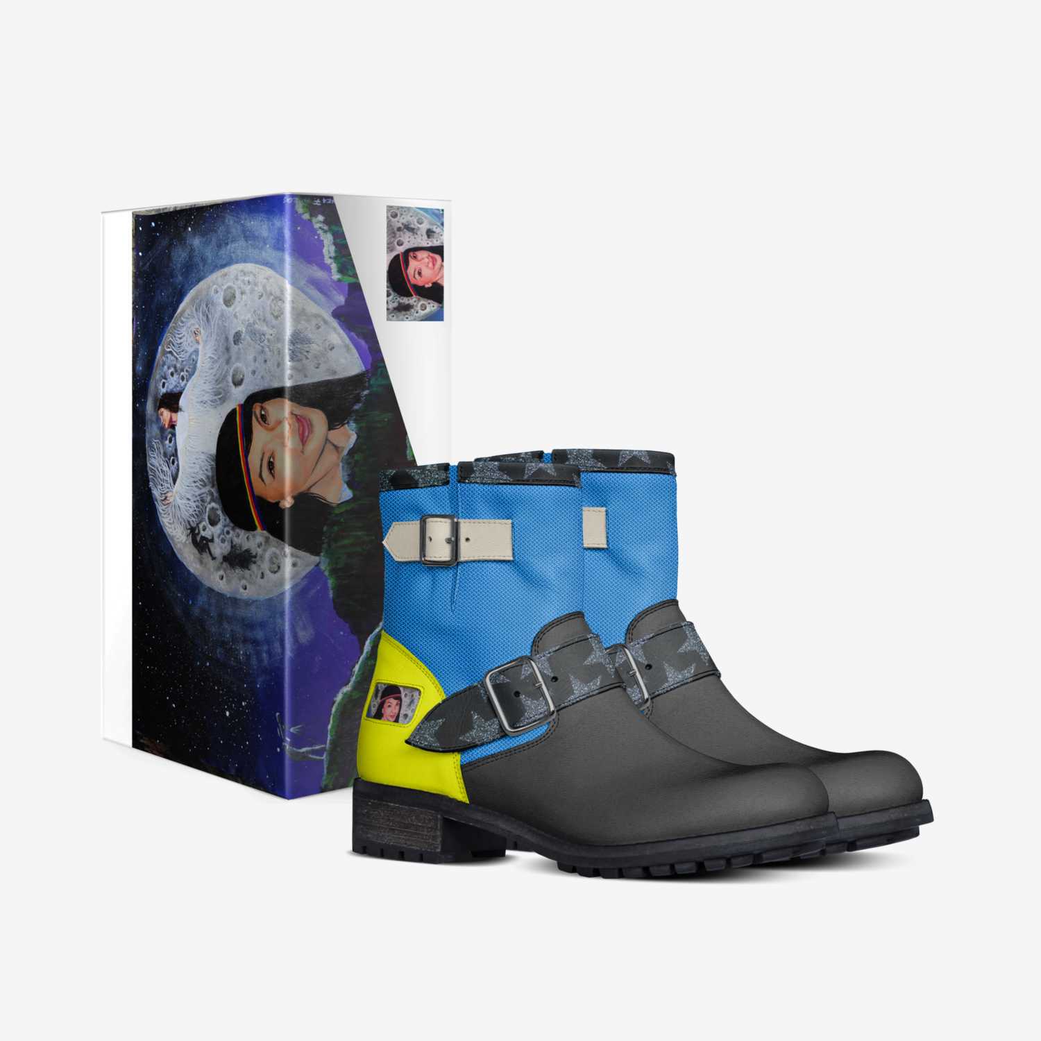 MOON DANCER!! custom made in Italy shoes by Zebra Knight | Box view