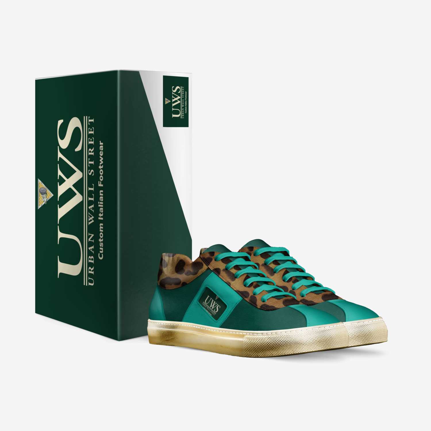 WILD GREEN custom made in Italy shoes by Urbanwallstreet Earl | Box view