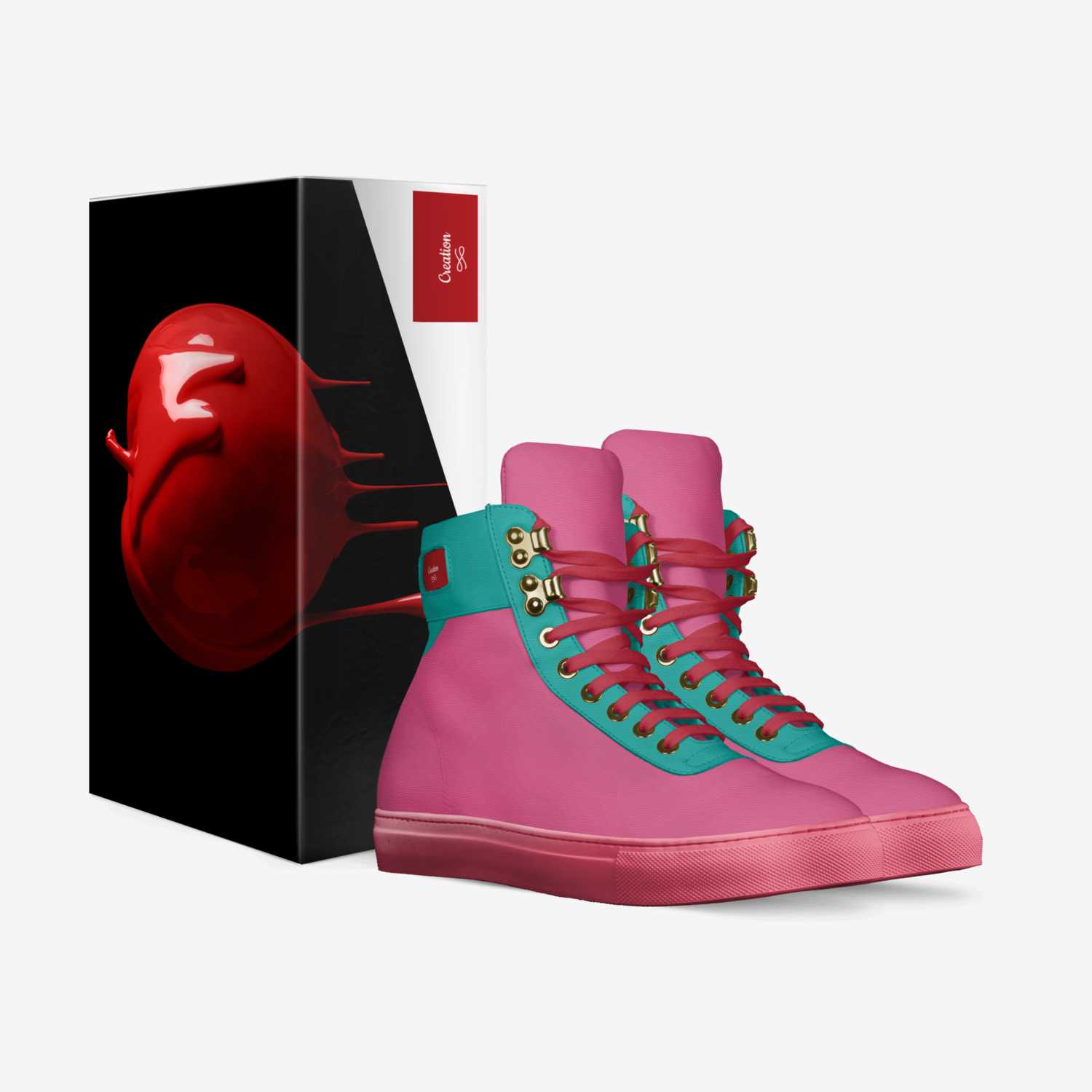 Creation custom made in Italy shoes by Marcus Thomas | Box view