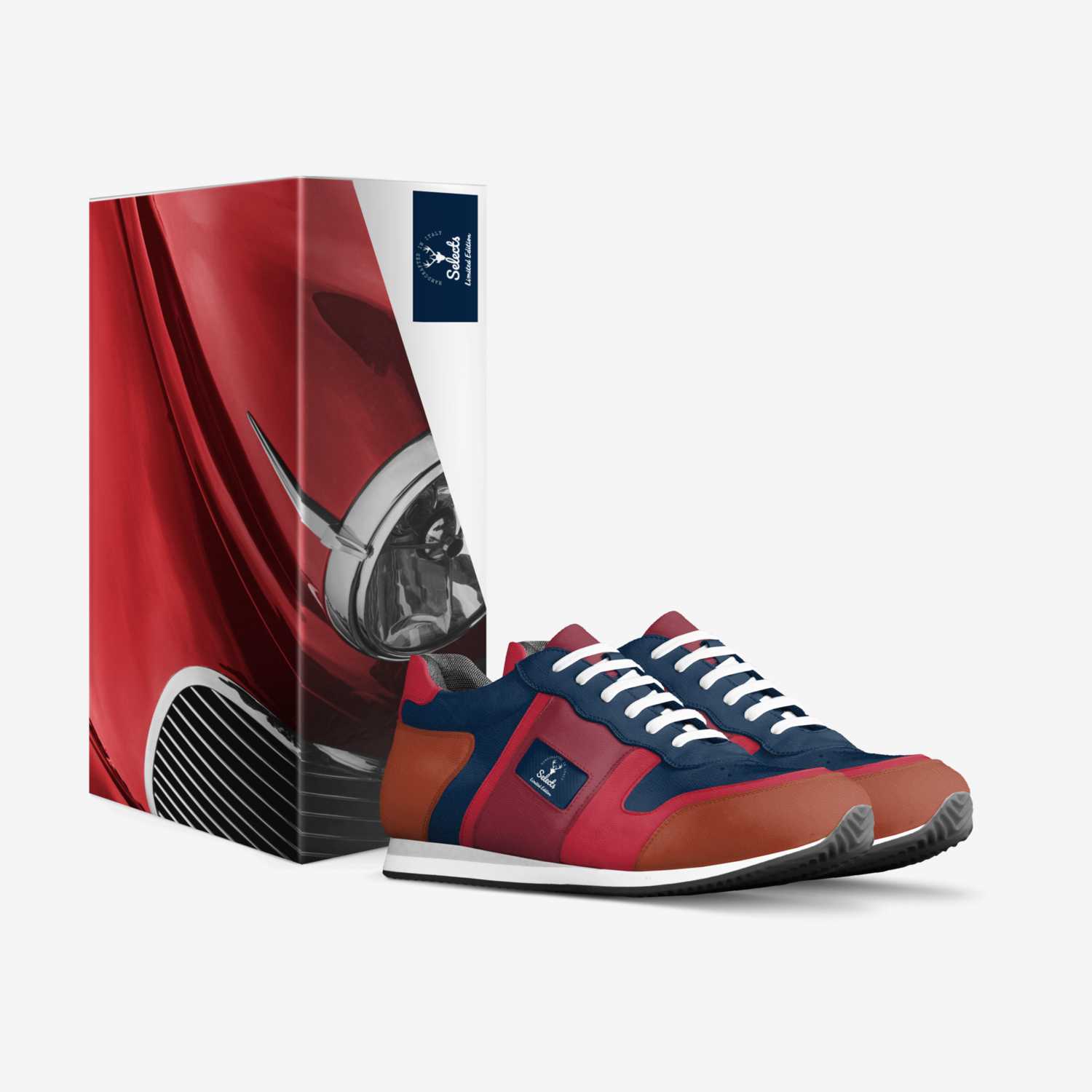Selects custom made in Italy shoes by Eliza Mykoo | Box view