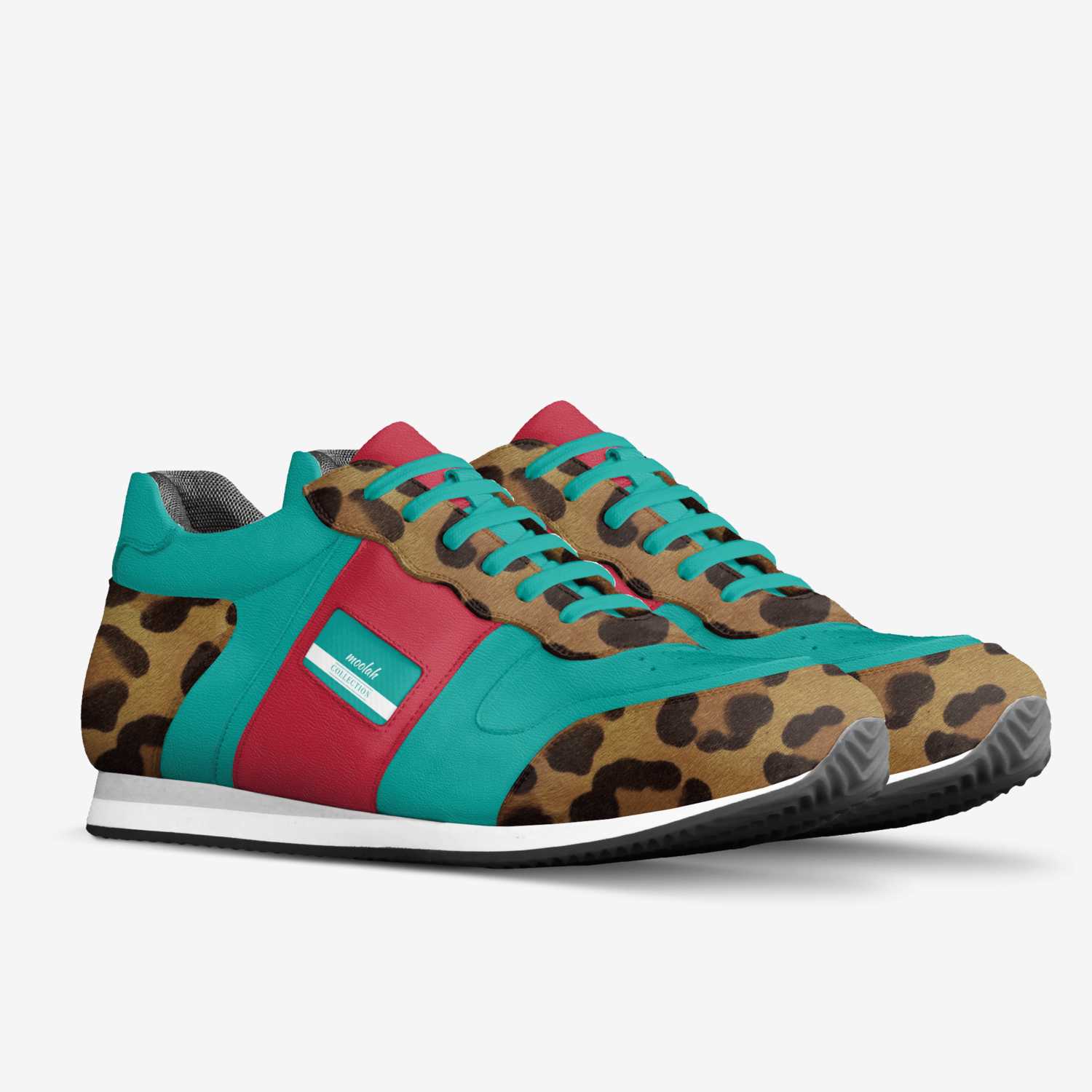 moolah custom made in Italy shoes by Devin Mcghee | Double view