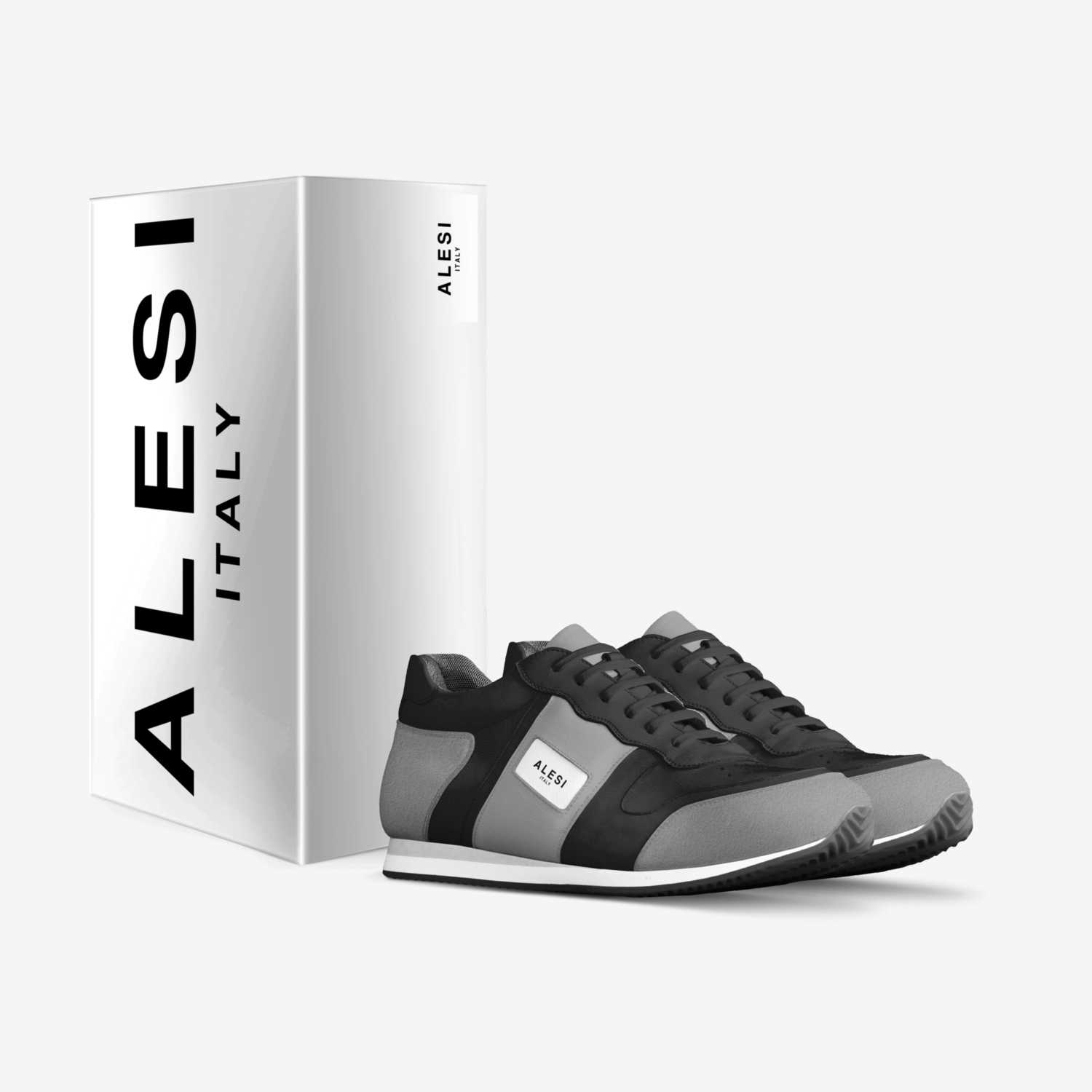 ALESI RUNNER II custom made in Italy shoes by Lonanthony Parker | Box view