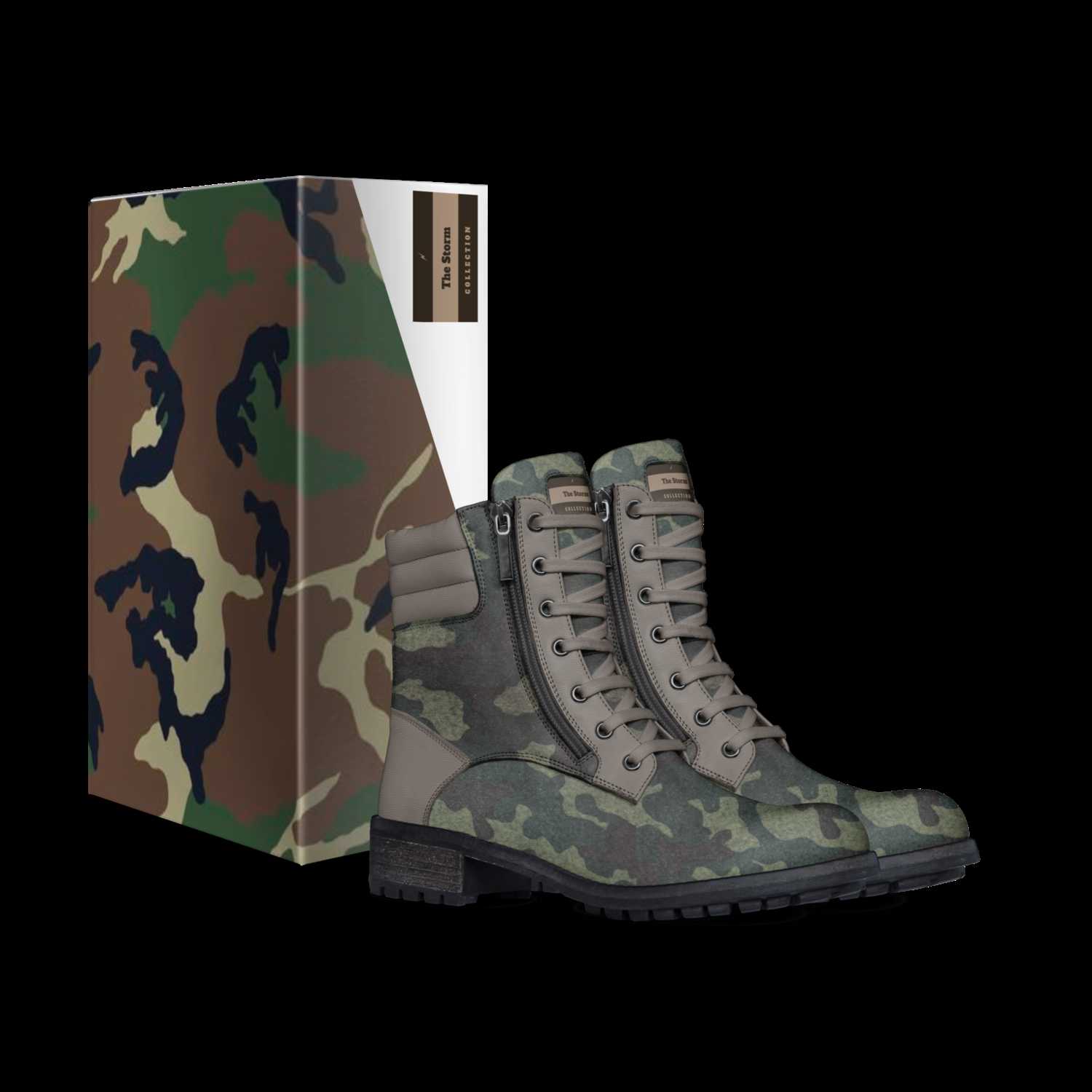 Custom made combat boots store