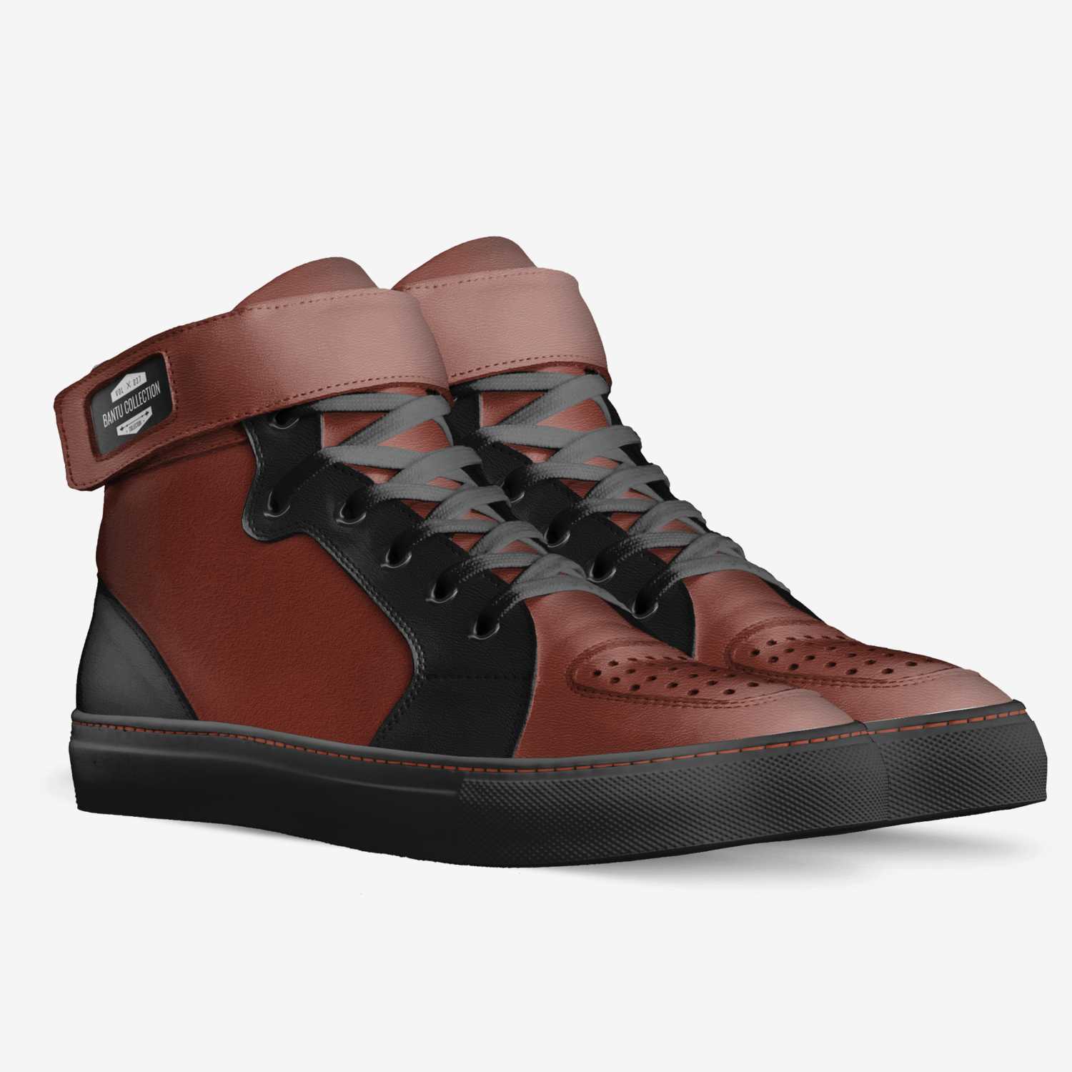 Bantu Collection custom made in Italy shoes by Ferris (fasante Prince) Oliver | Double view
