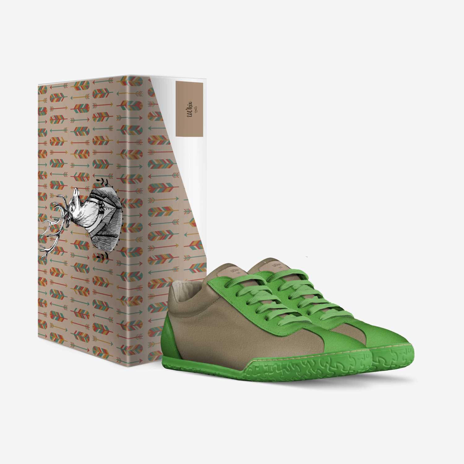 UVkix custom made in Italy shoes by Joshua Canady | Box view