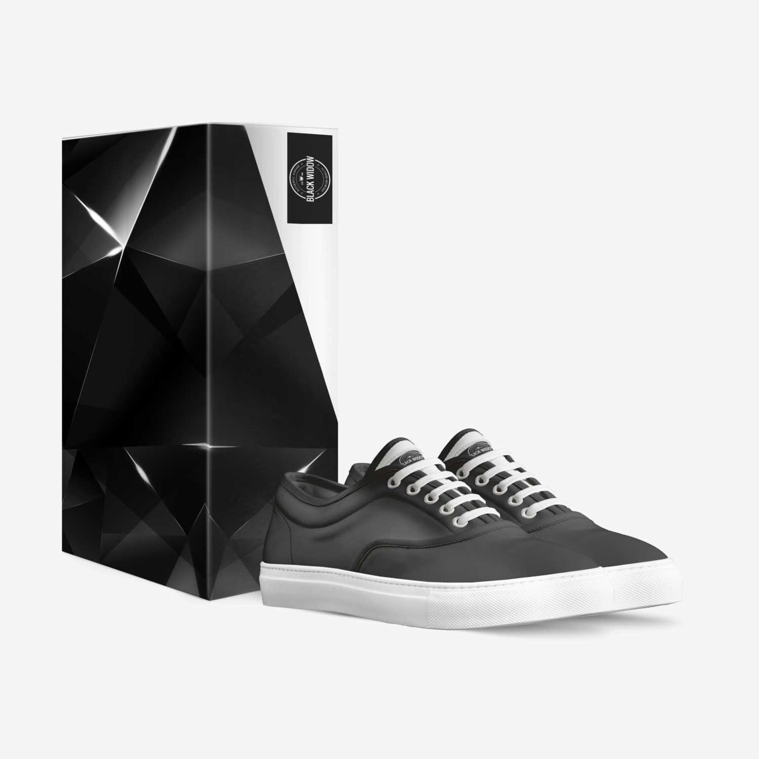 Black Widow custom made in Italy shoes by Lash Noks | Box view