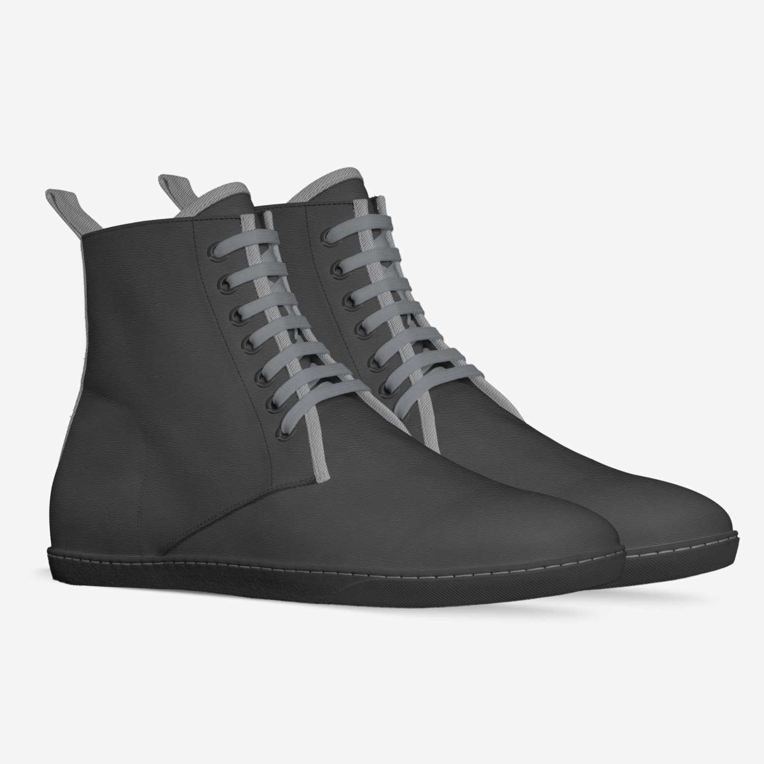 Cubic custom made in Italy shoes by Heinz Boller | Double view