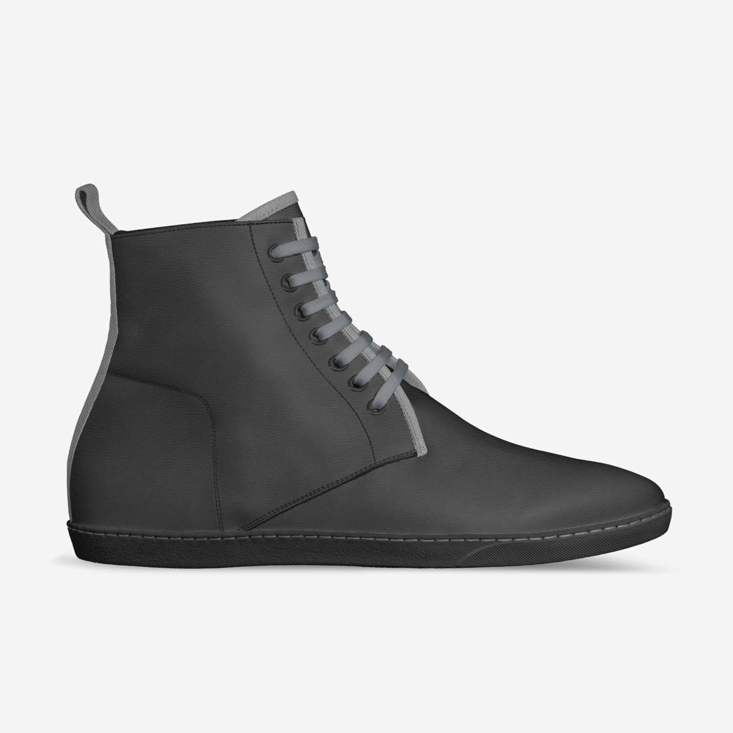 Cubic custom made in Italy shoes by Heinz Boller | Side view