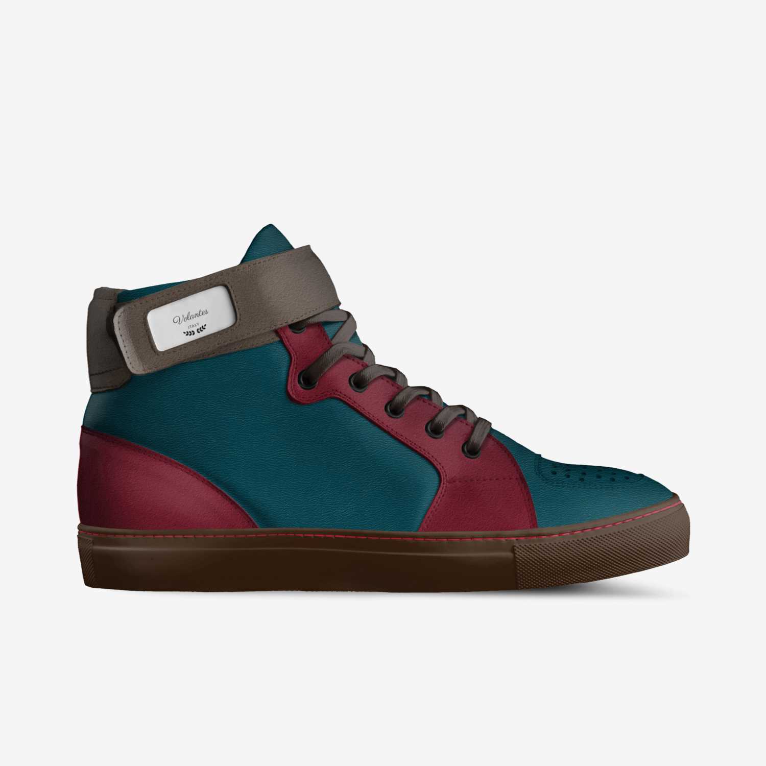 Volantes custom made in Italy shoes by Vernessa Volante Spuyt | Side view