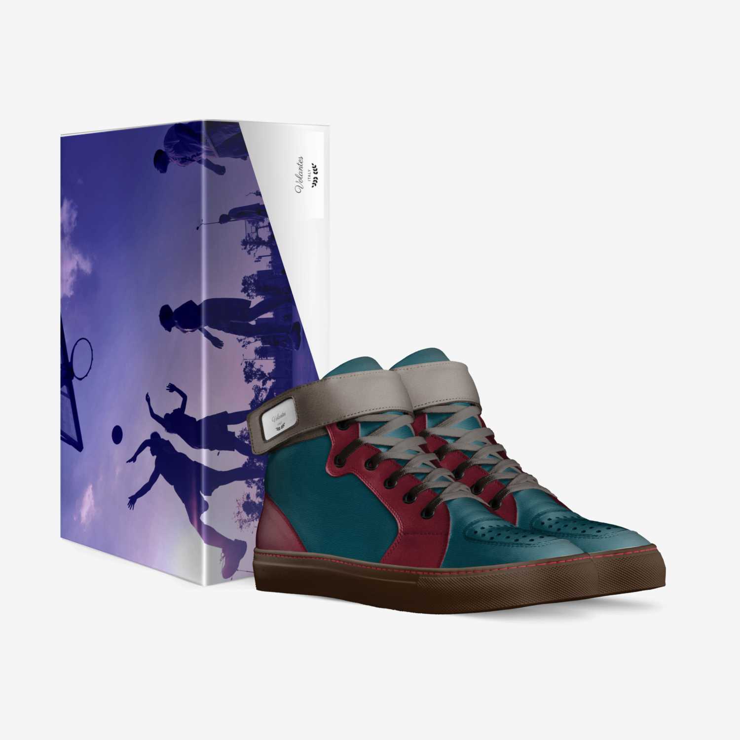 Volantes custom made in Italy shoes by Vernessa Volante Spuyt | Box view