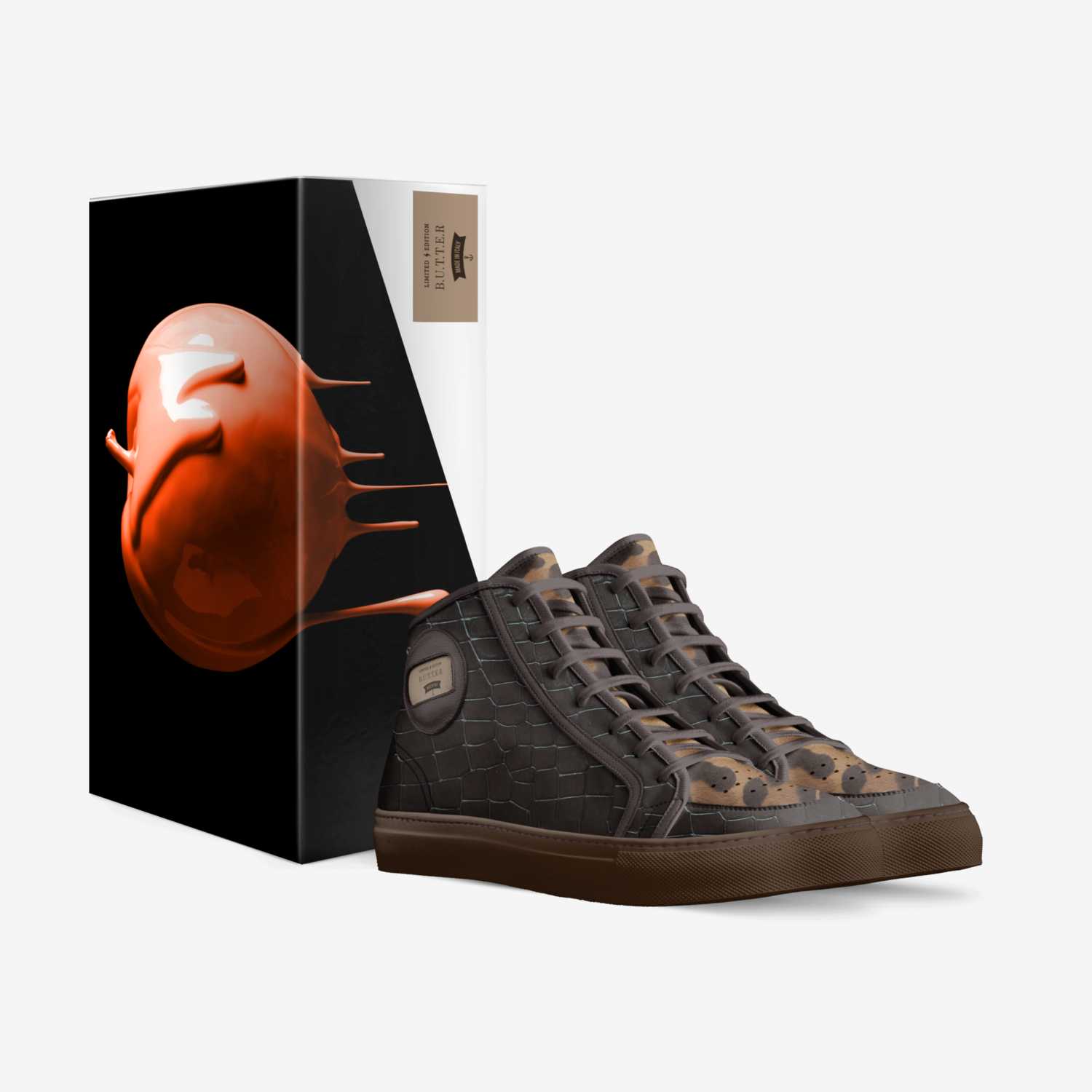 B.U.T.T.E.R custom made in Italy shoes by Flo Banks | Box view