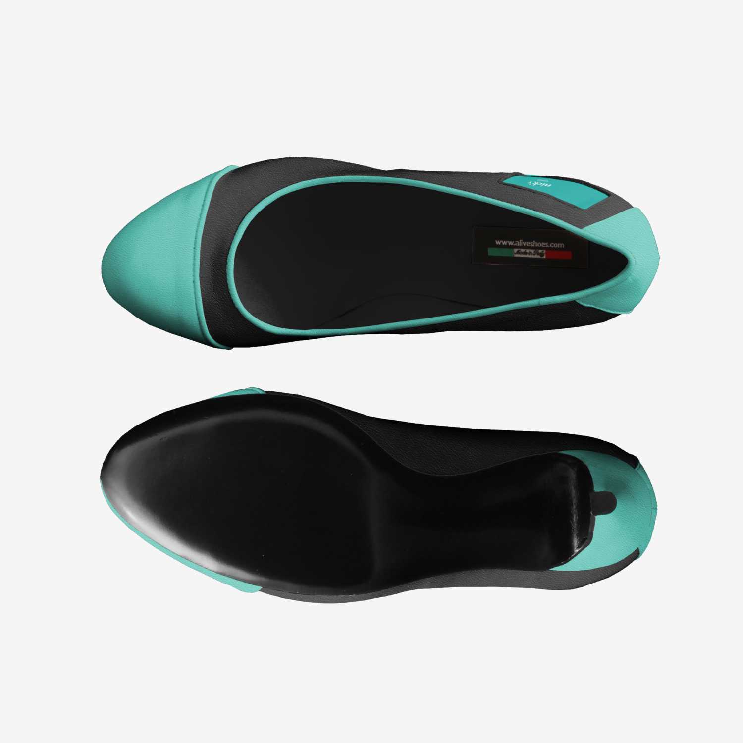 nick's custom made in Italy shoes by Nick Elias | Top view