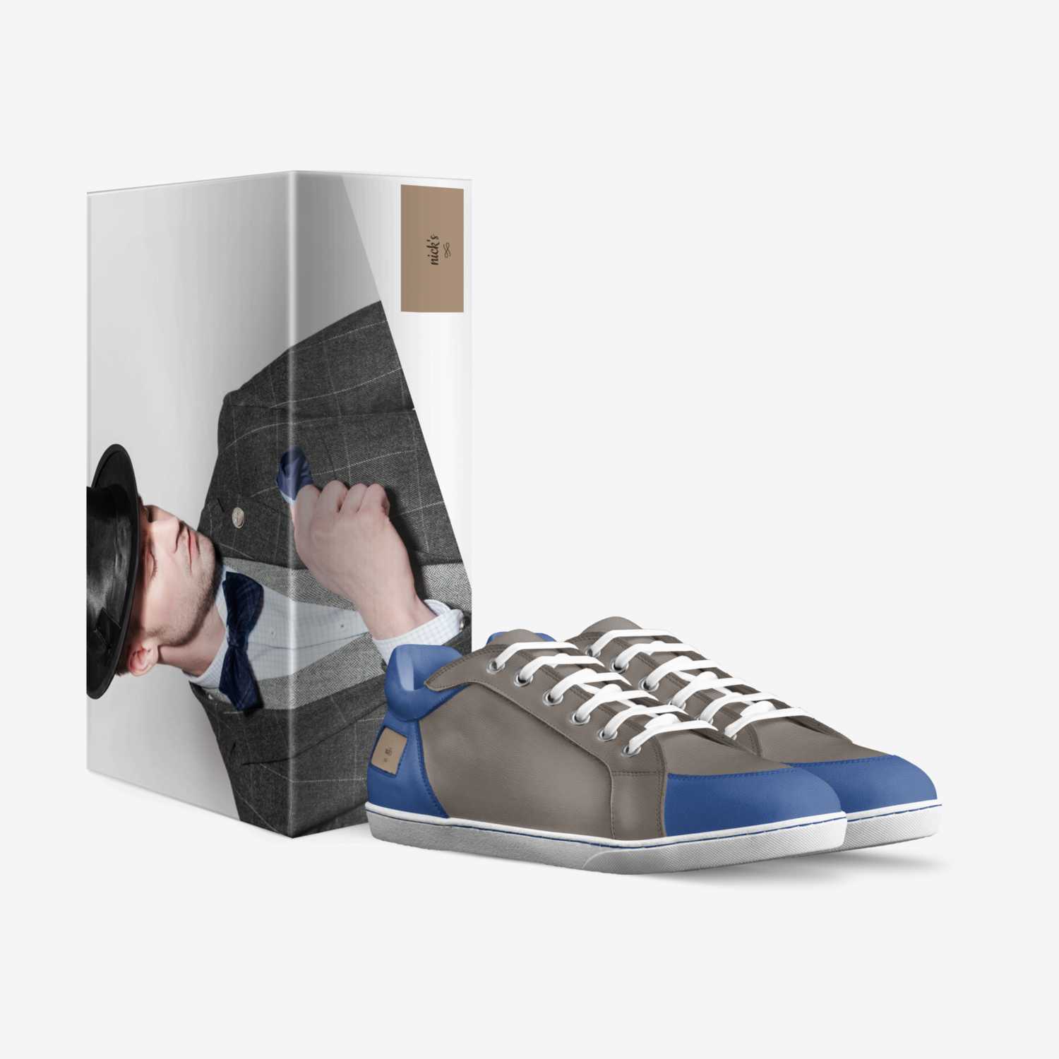 nick's custom made in Italy shoes by Nick Elias | Box view