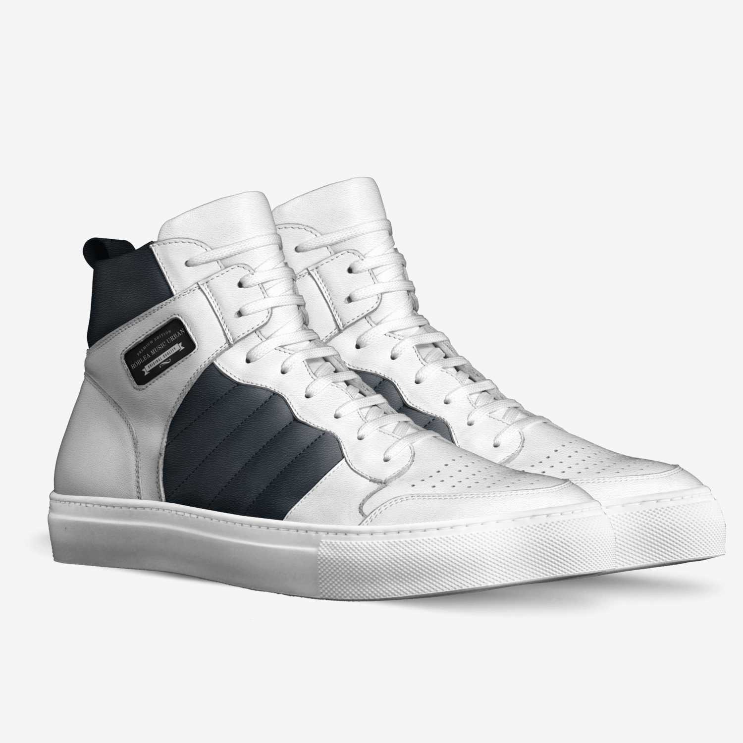 Roblea Music Urban custom made in Italy shoes by Robert Leach | Double view