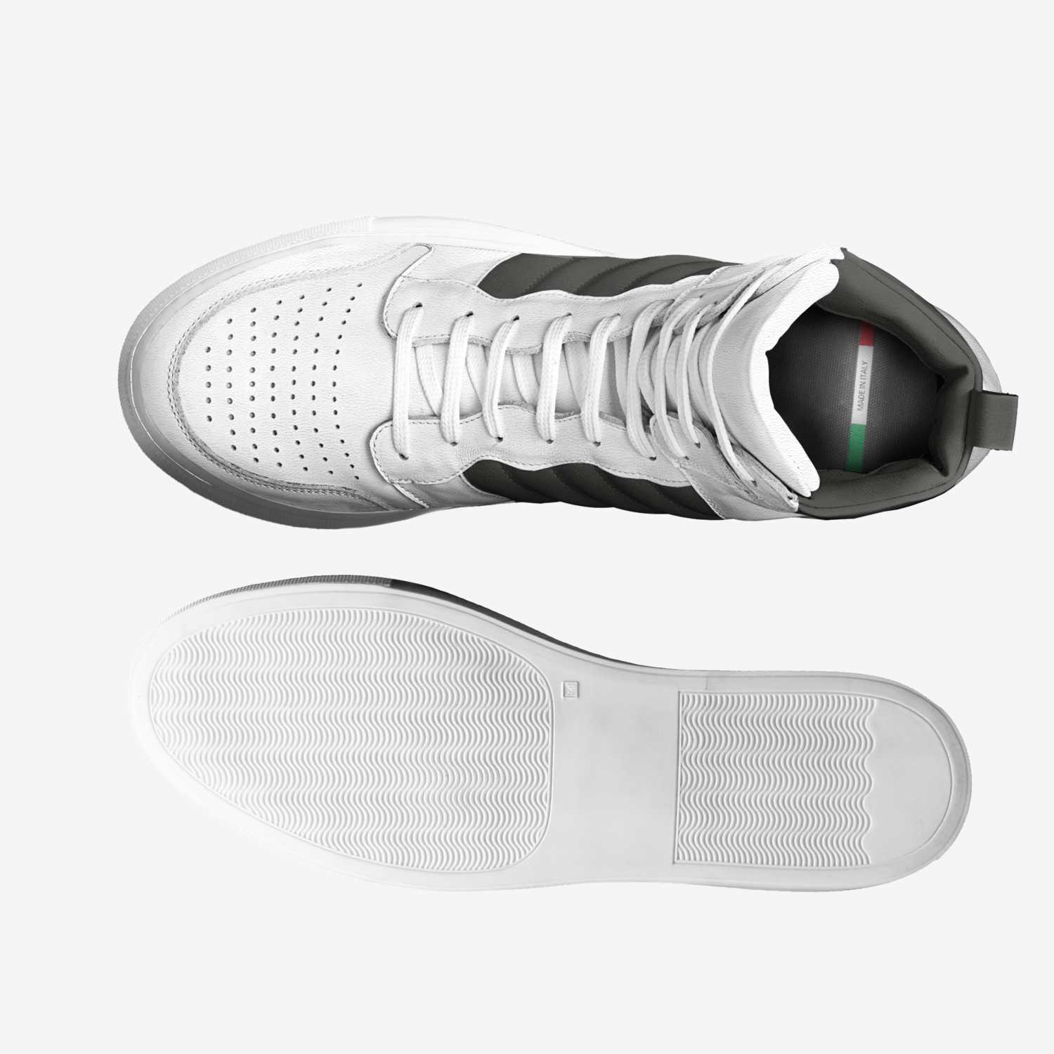 Roblea Music Urban custom made in Italy shoes by Robert Leach | Top view