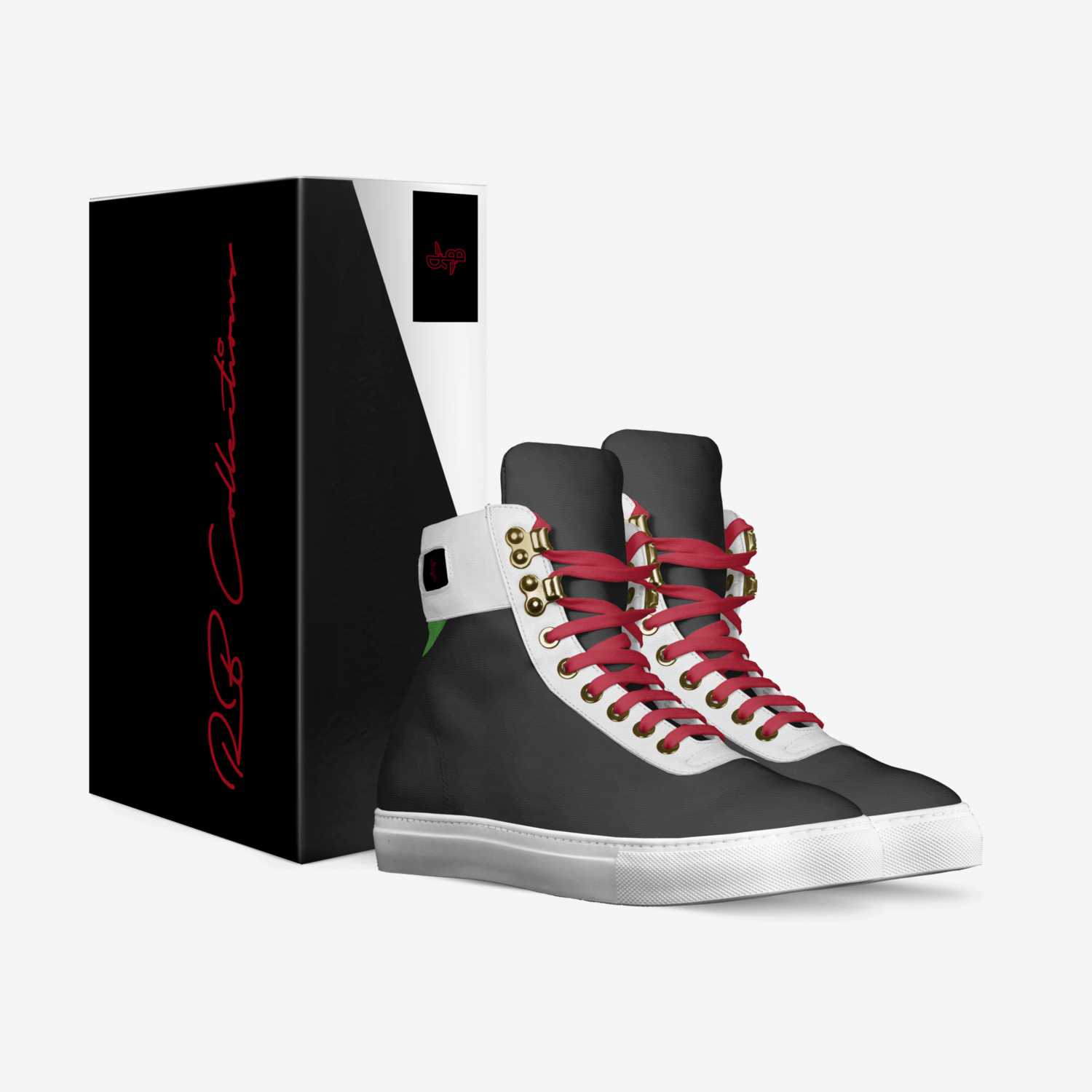 RB LUXURY SNEAKER custom made in Italy shoes by Jae Bellamy | Box view