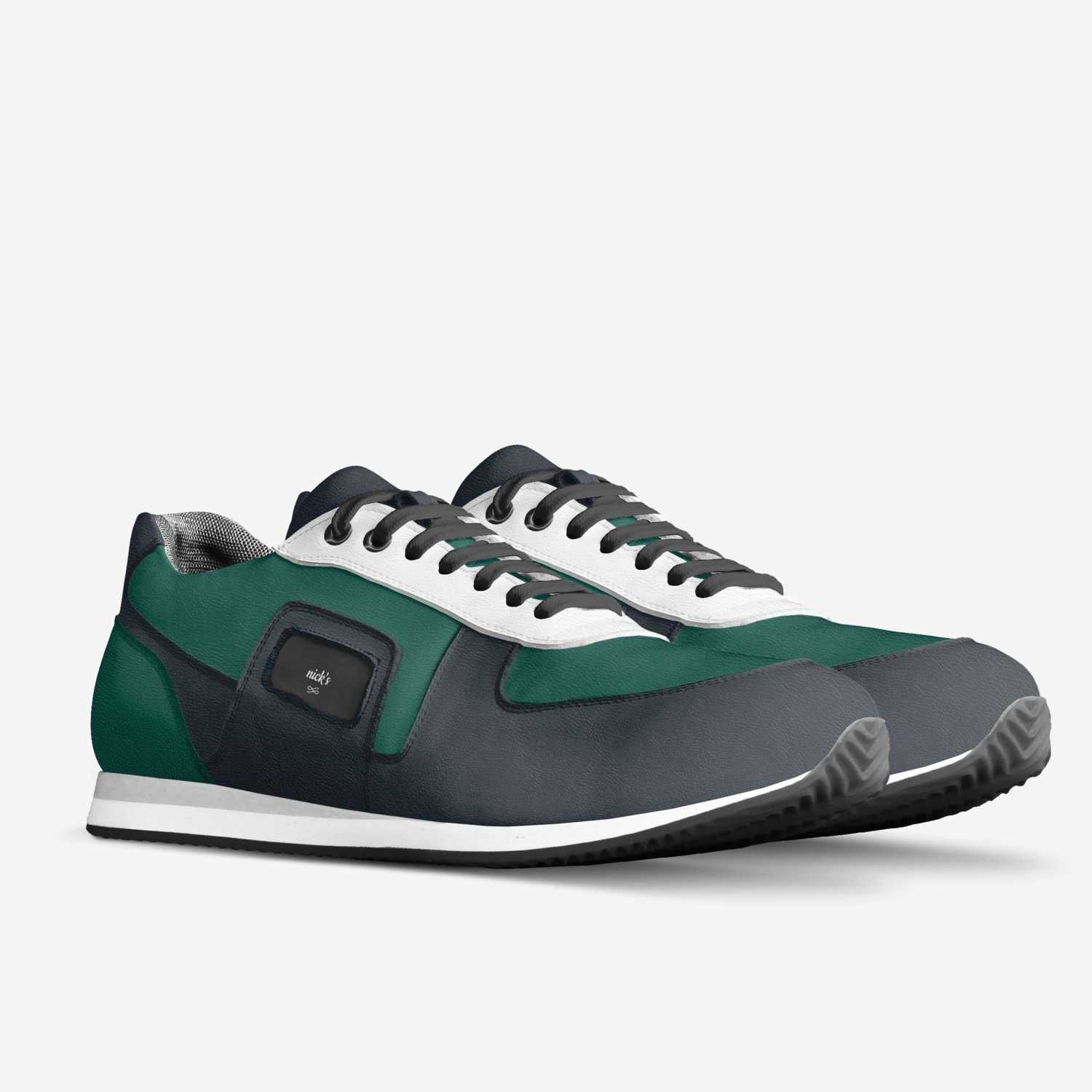 nick's custom made in Italy shoes by Nick Elias | Double view