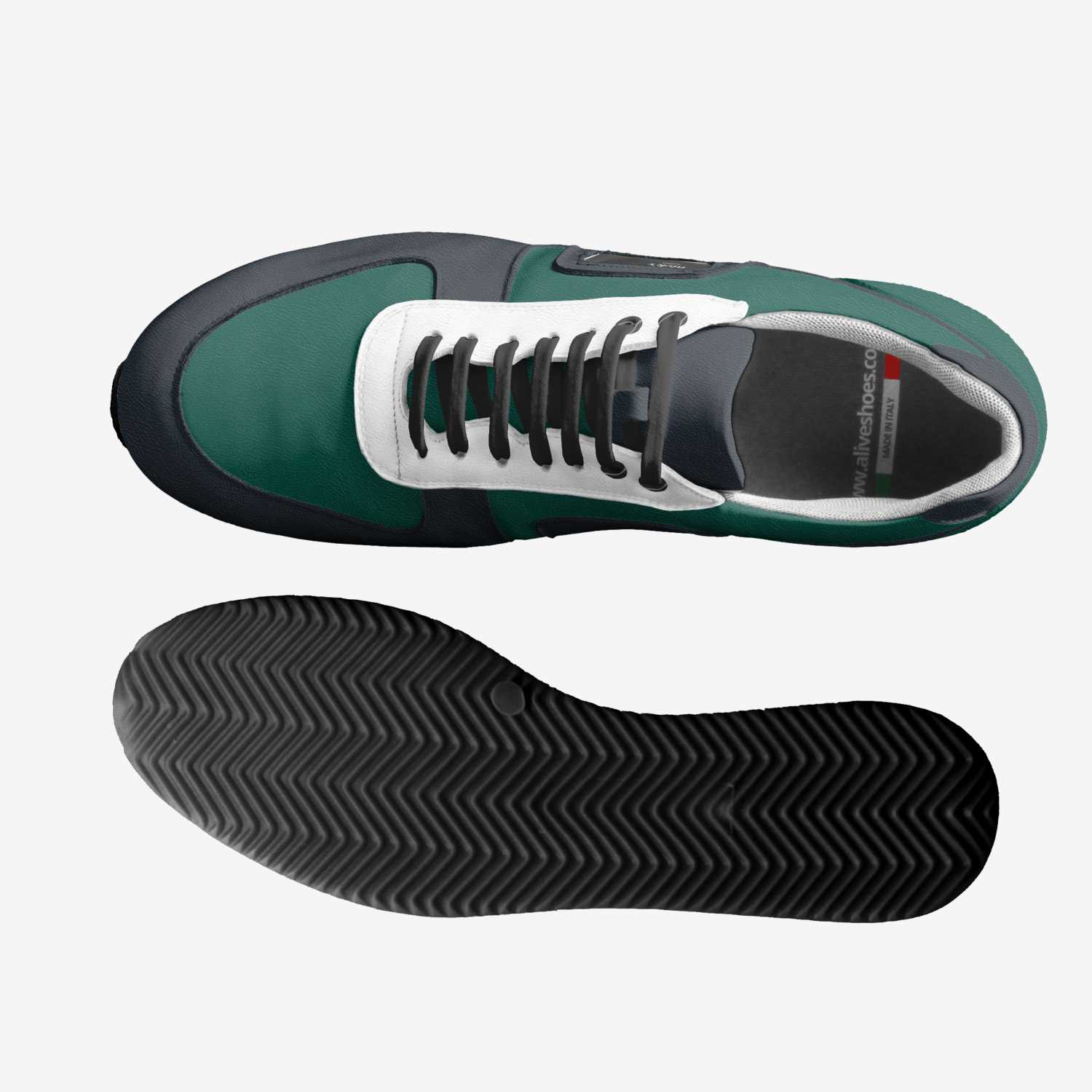 nick's custom made in Italy shoes by Nick Elias | Top view